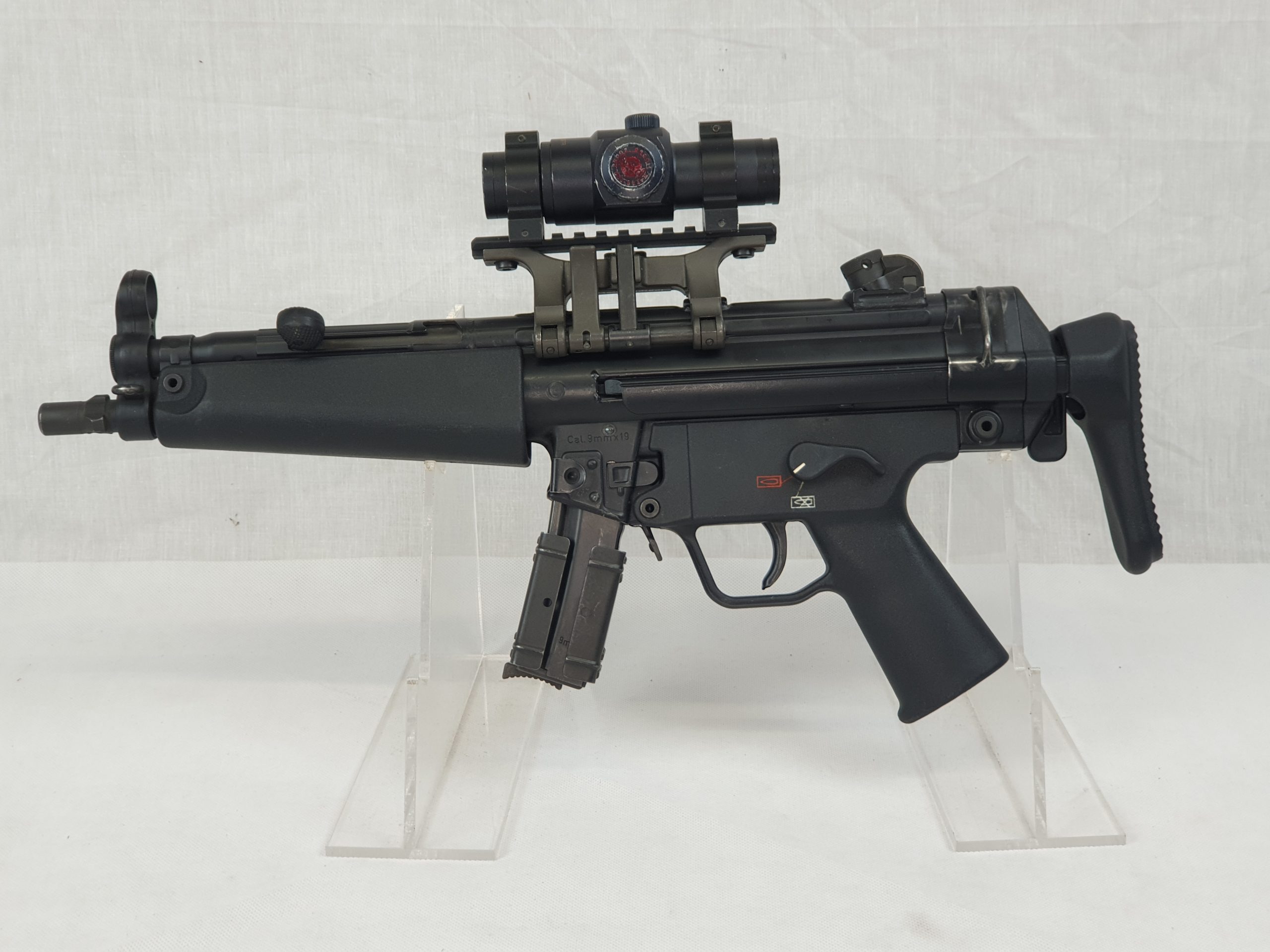 Cased Pair of Heckler and Koch MP5A3 Cal. 9mm Sub Machine Gun - Image 3