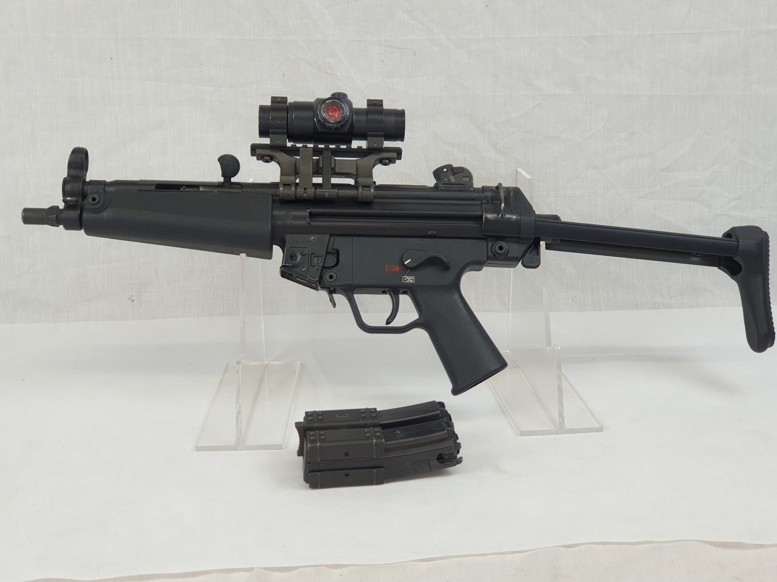 Cased Pair of Heckler and Koch MP5A3 Cal. 9mm Sub Machine Gun - Image 10