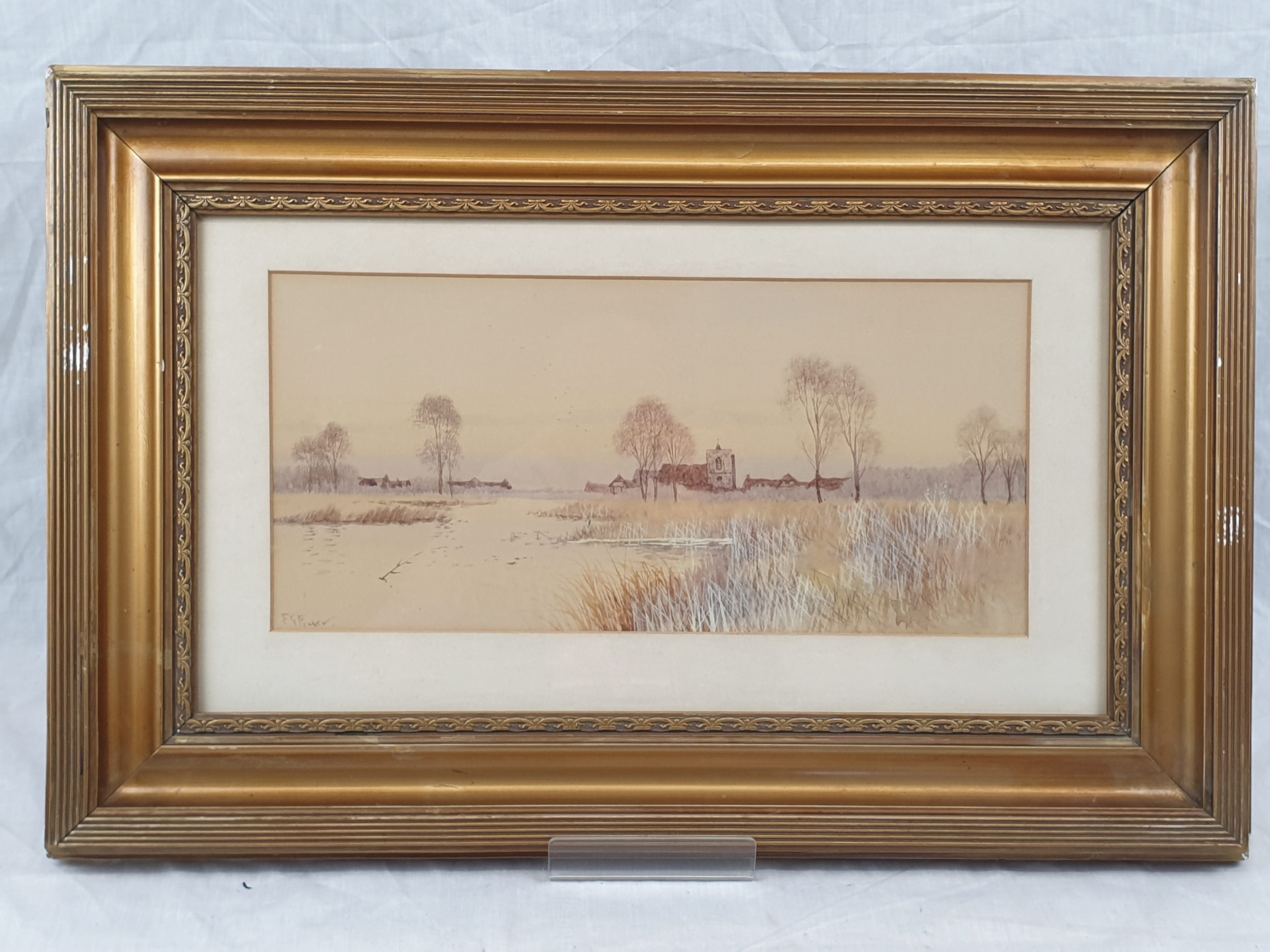 Frederick Gordon Fraser (1879-1931) Fen Artist Watercolour