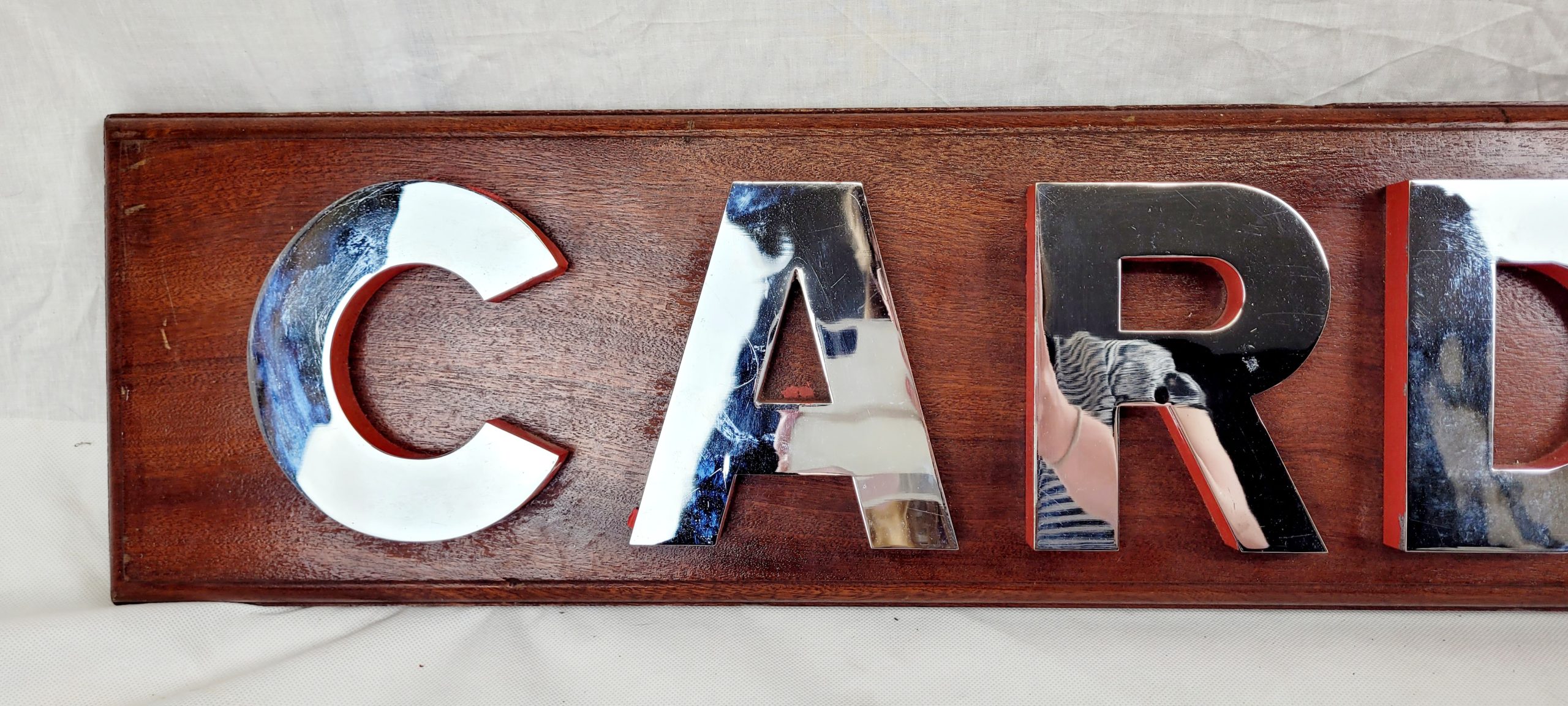 HMS Cardiff (D108) Type 42 Destroyer Name Board - Image 2