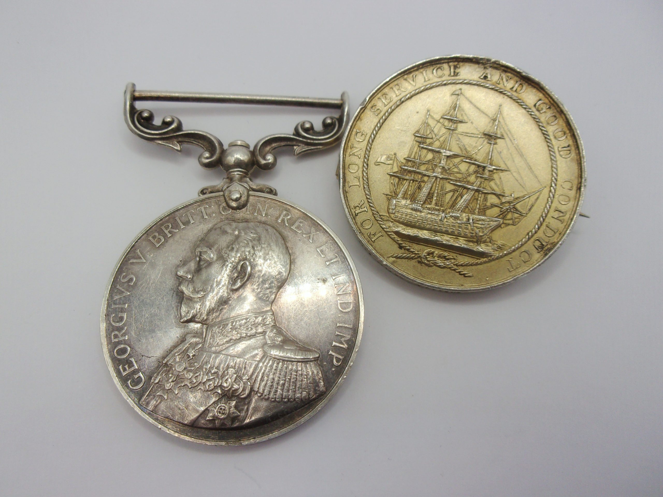 Interwar Meritorious Service Medal And LSGC To Barrack Sergeant Thomas Osborn RMA