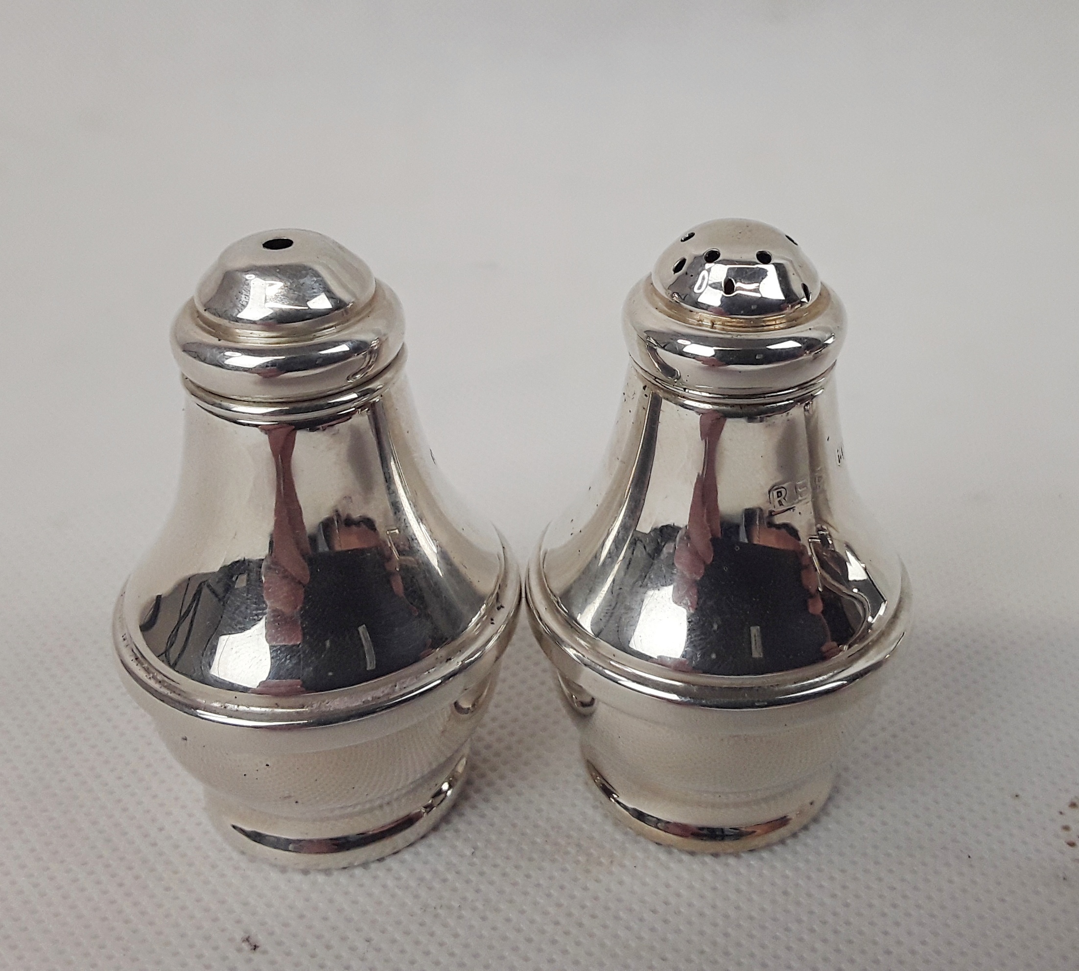Sterling Silver Condiment Set – Birmingham 1991 - Image 7