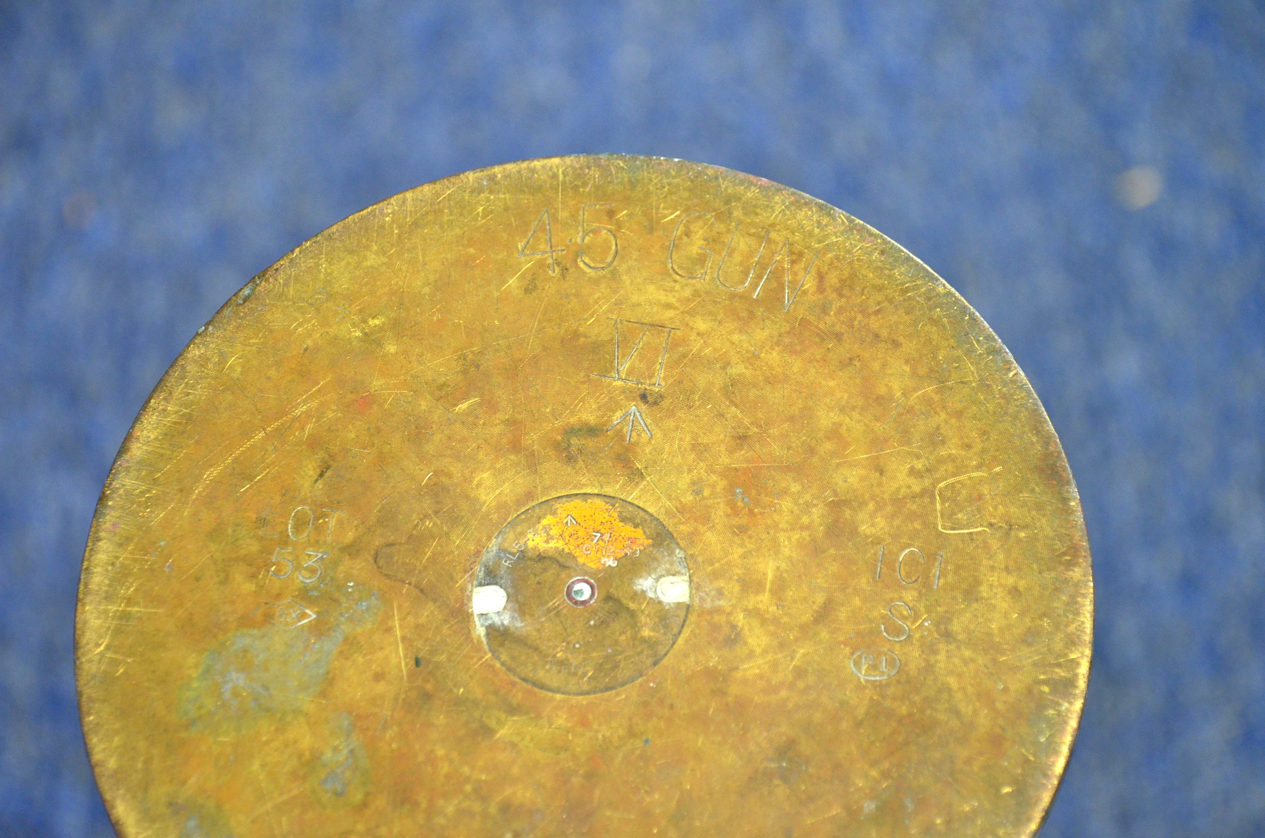 WW2 4.5 Inch Naval Cannon Shell - Image 3