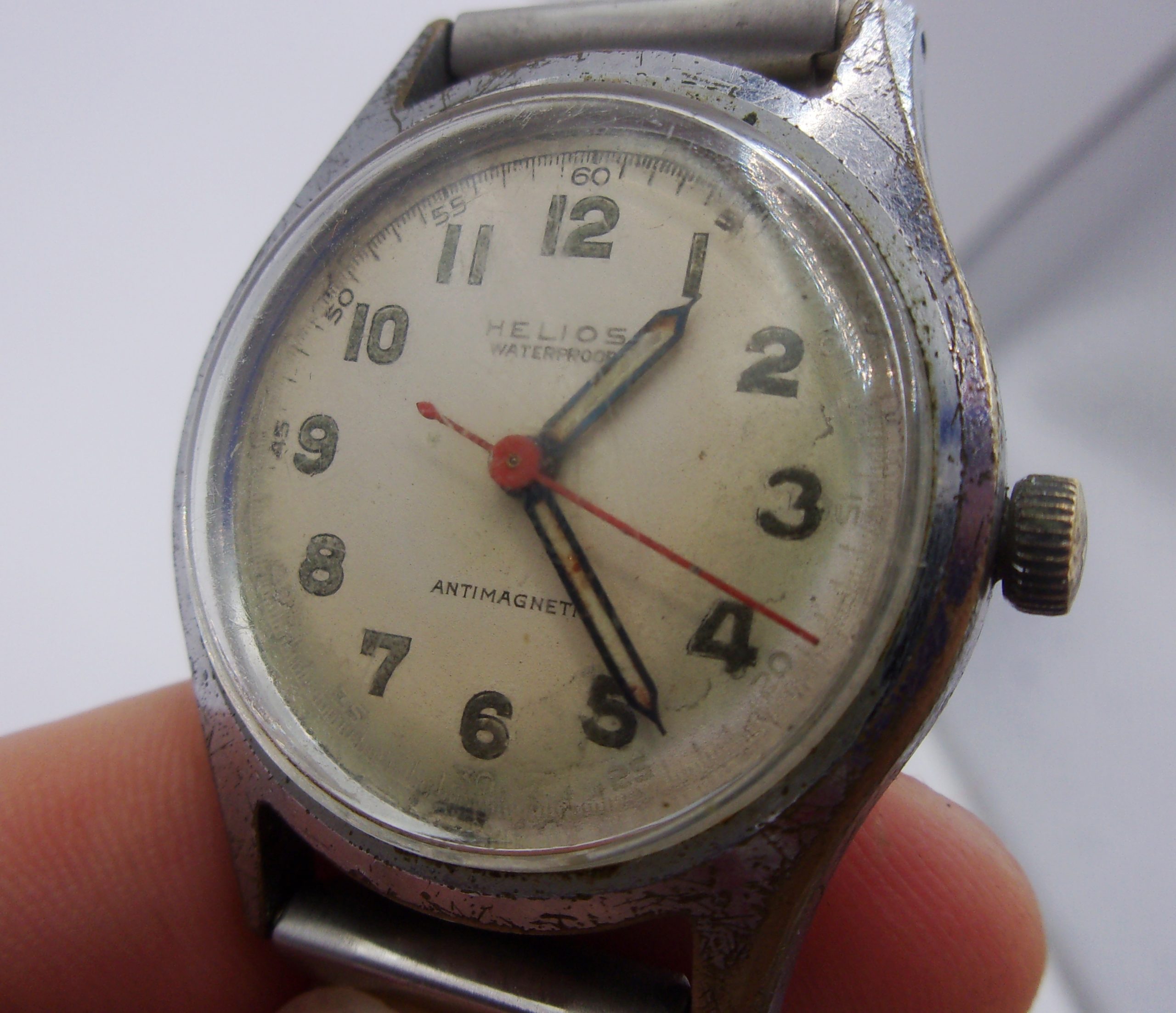 WW2 Military Helios Wrist Watch - Image 5
