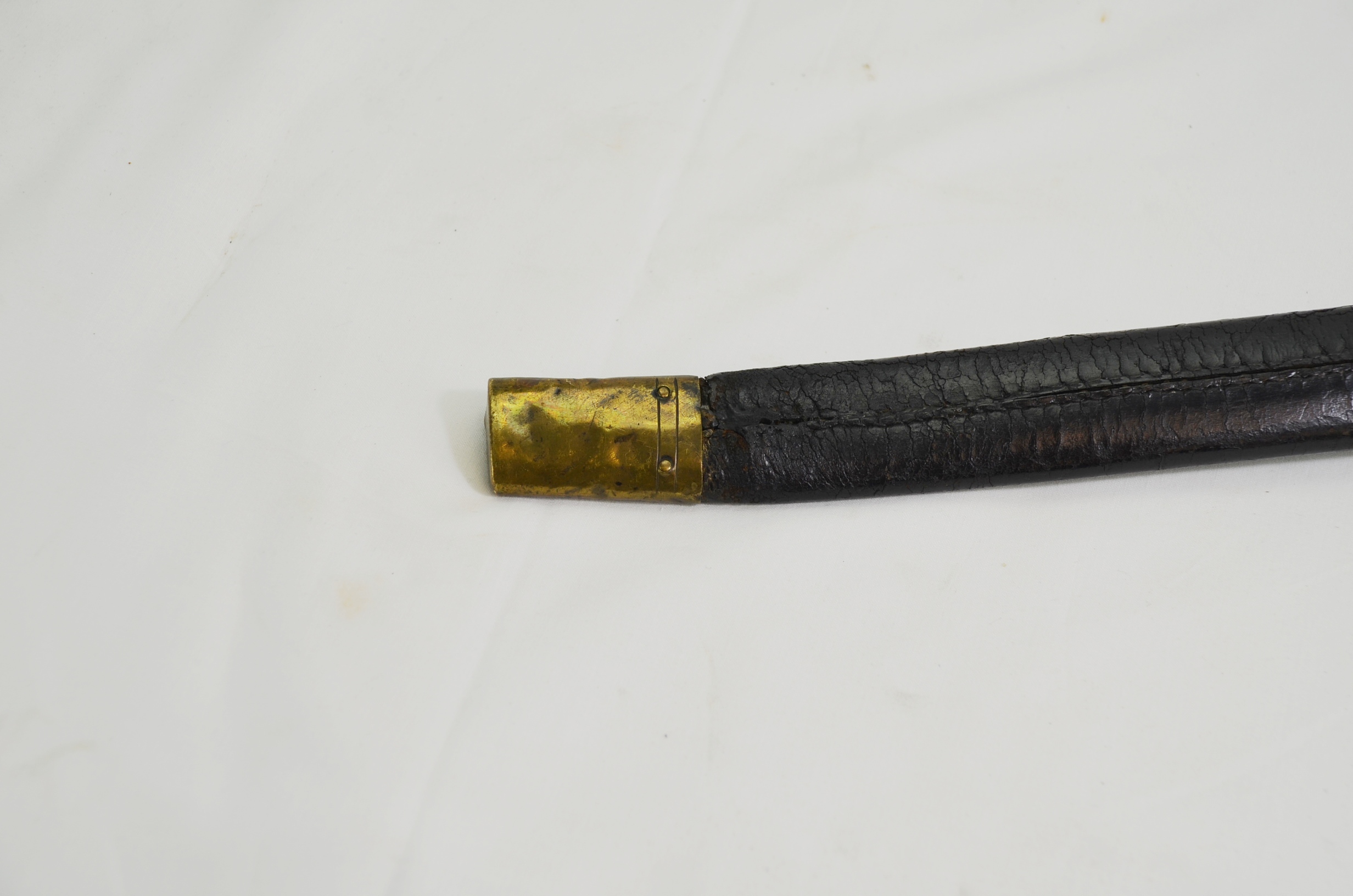 Original 1845 Pattern Royal Navy Cutlass with Scabbard - Image 13