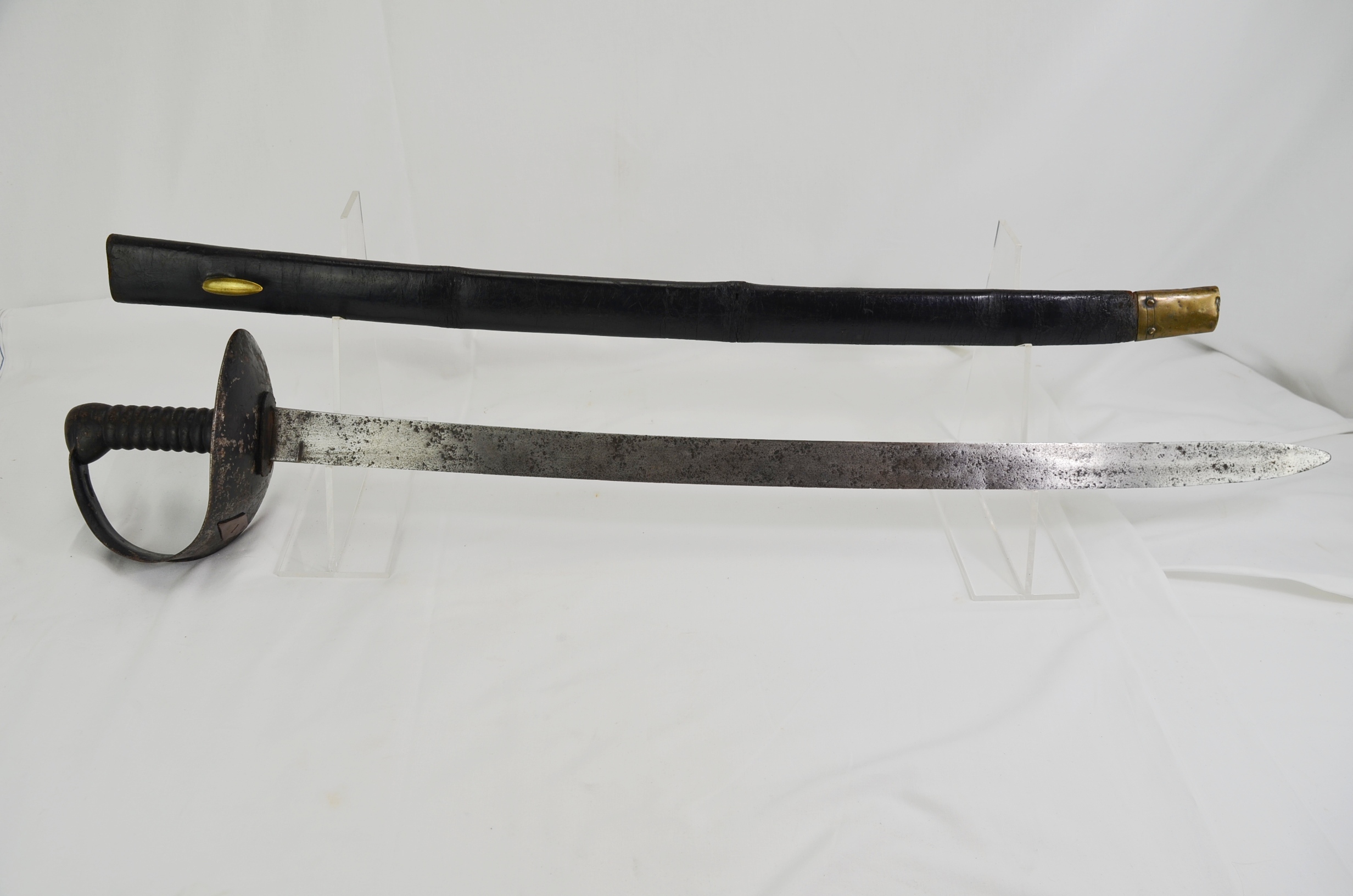 Original 1845 Pattern Royal Navy Cutlass with Scabbard