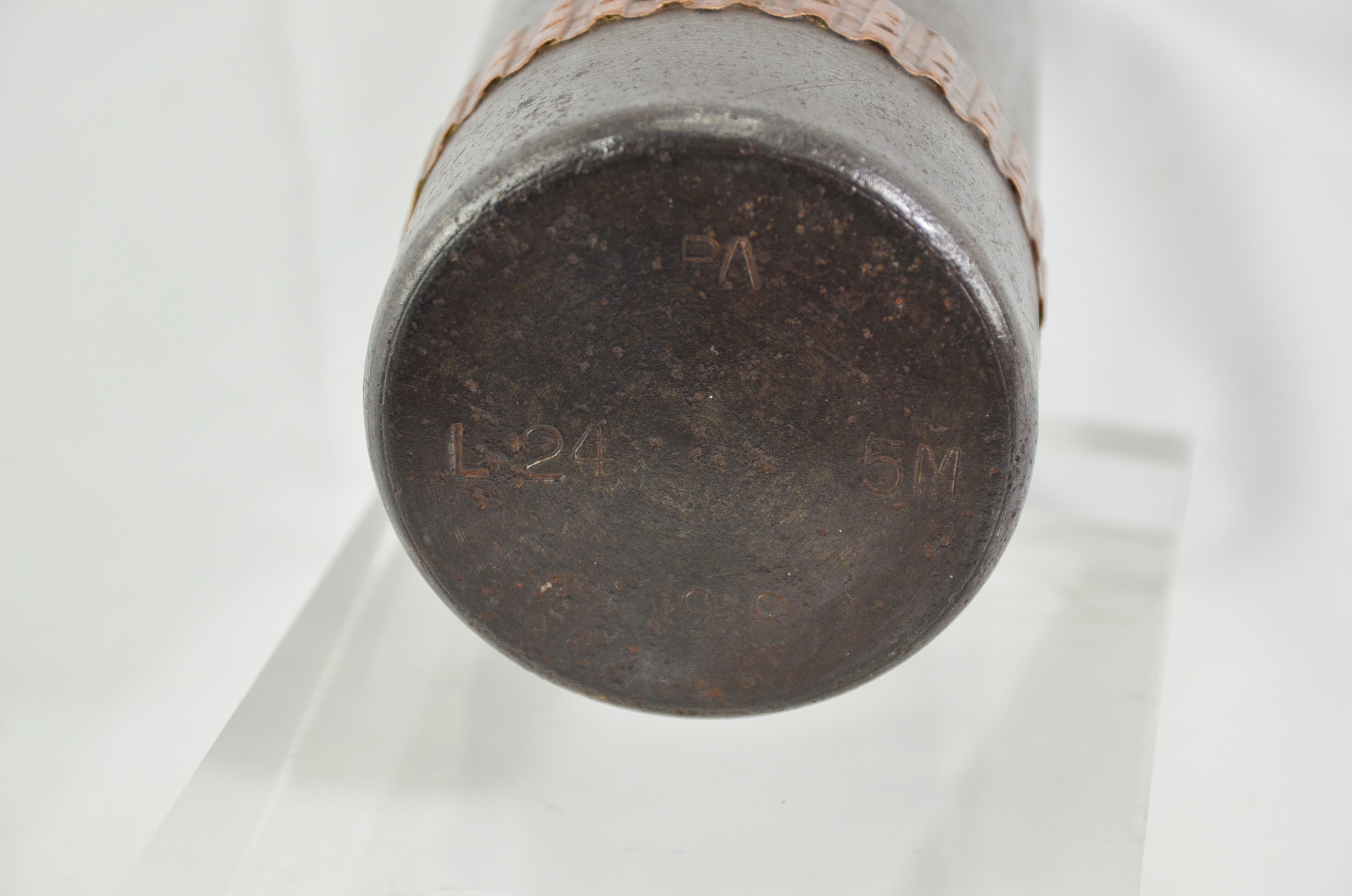 WW1 German Artillery Shell with Fuse Timer - Image 6