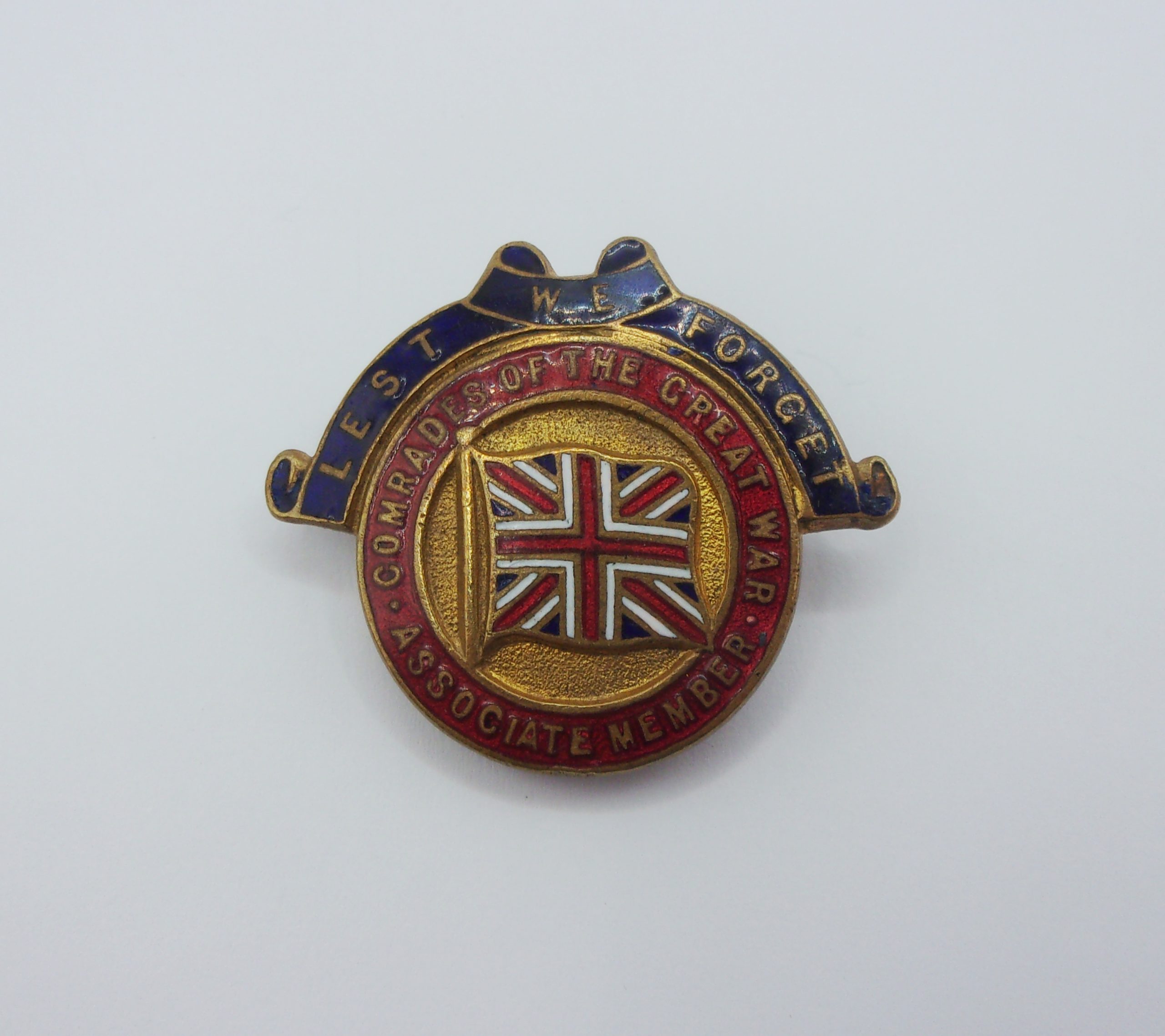 Comrades of The Great War Associate Members Badge