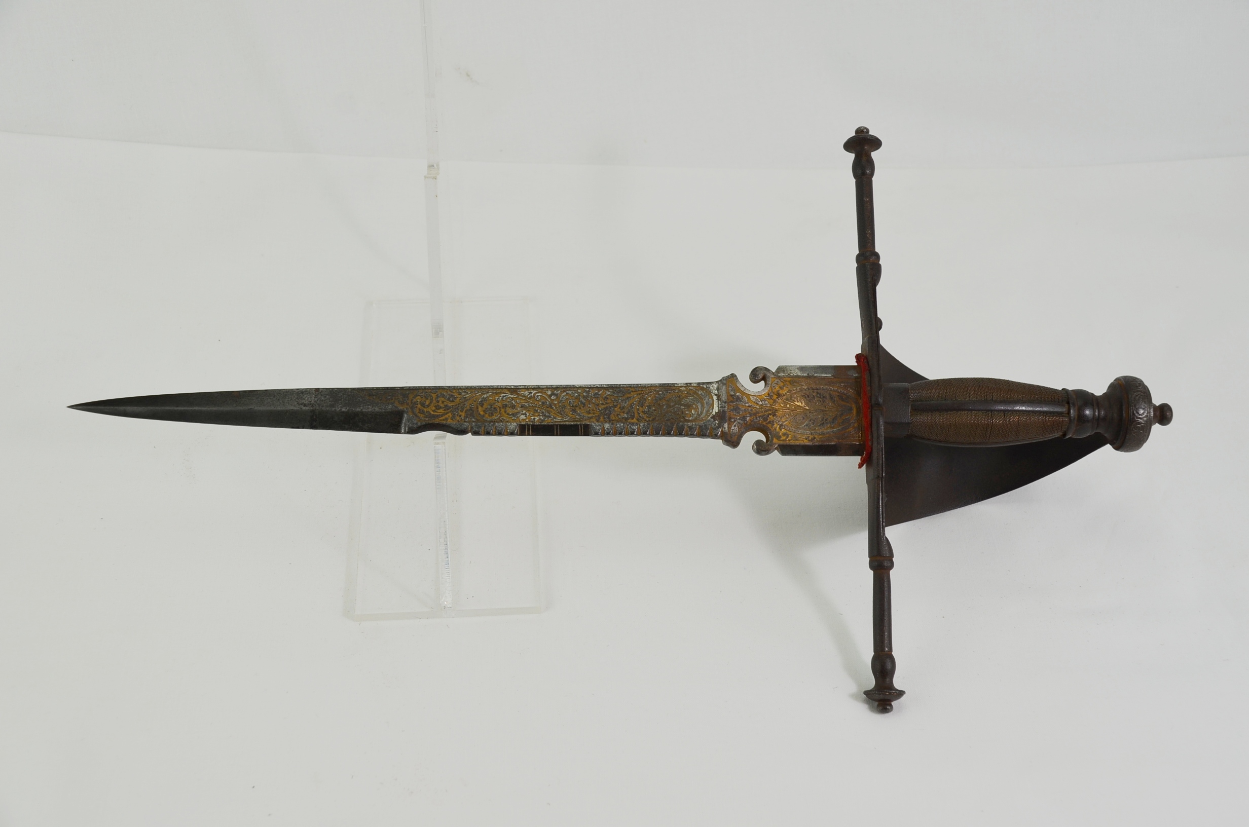 Decorated Iron Main-Gauche from Toledo Circa 1880 - Image 4