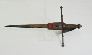 Decorated Iron Main-Gauche from Toledo Circa 1880