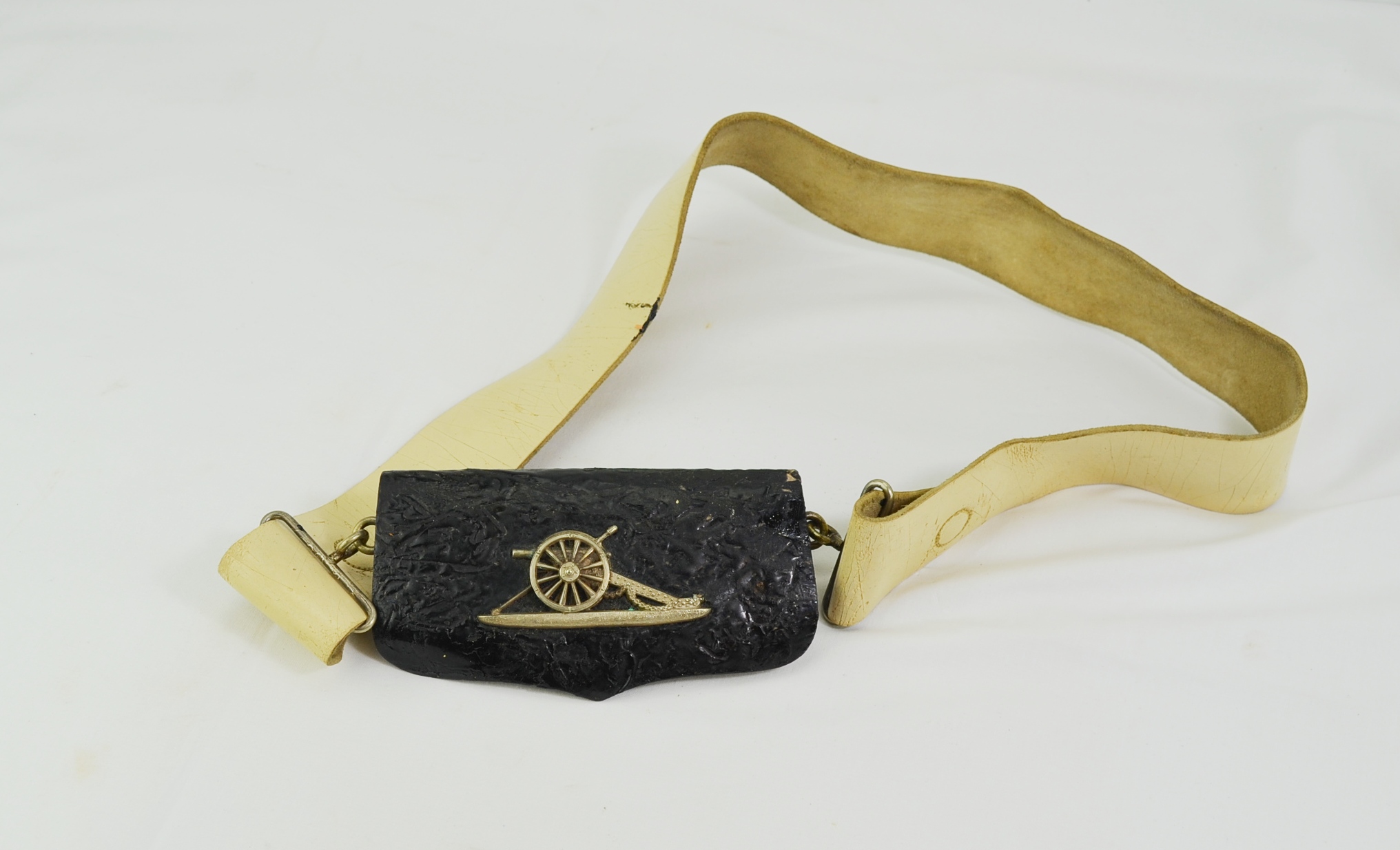 Victorian Royal Artillery Officer’s Undress Cross Belt and Pouch