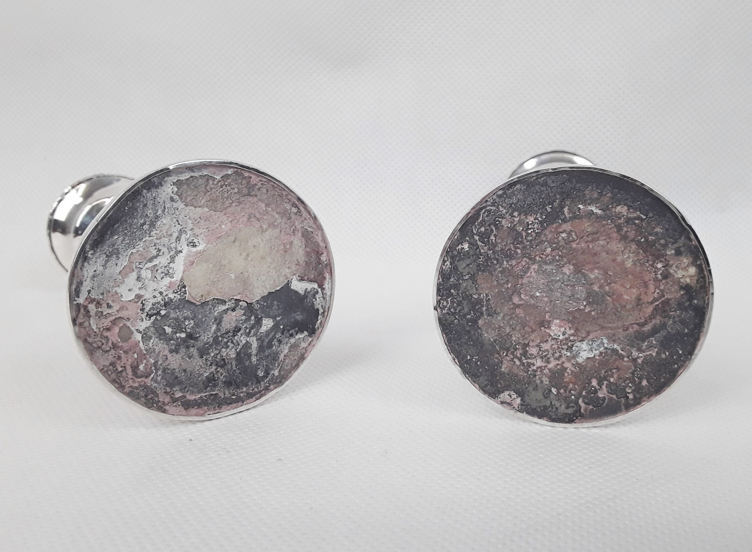 Pair Of Small Sterling Silver Candlesticks – Birmingham 1922 - Image 8