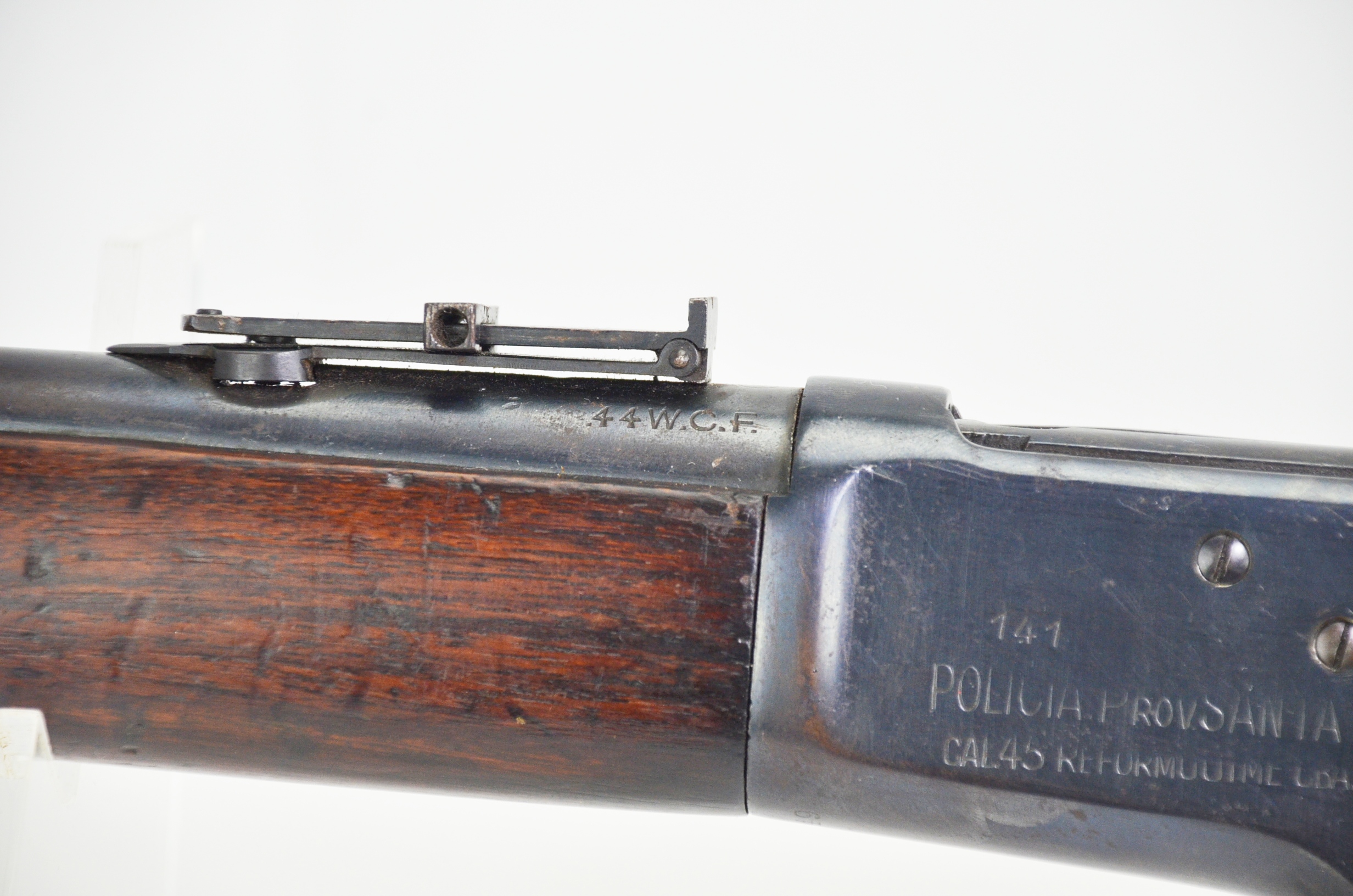 Argentinian Police Winchester Model 1892 Carbine Circa 1919 - Image 3