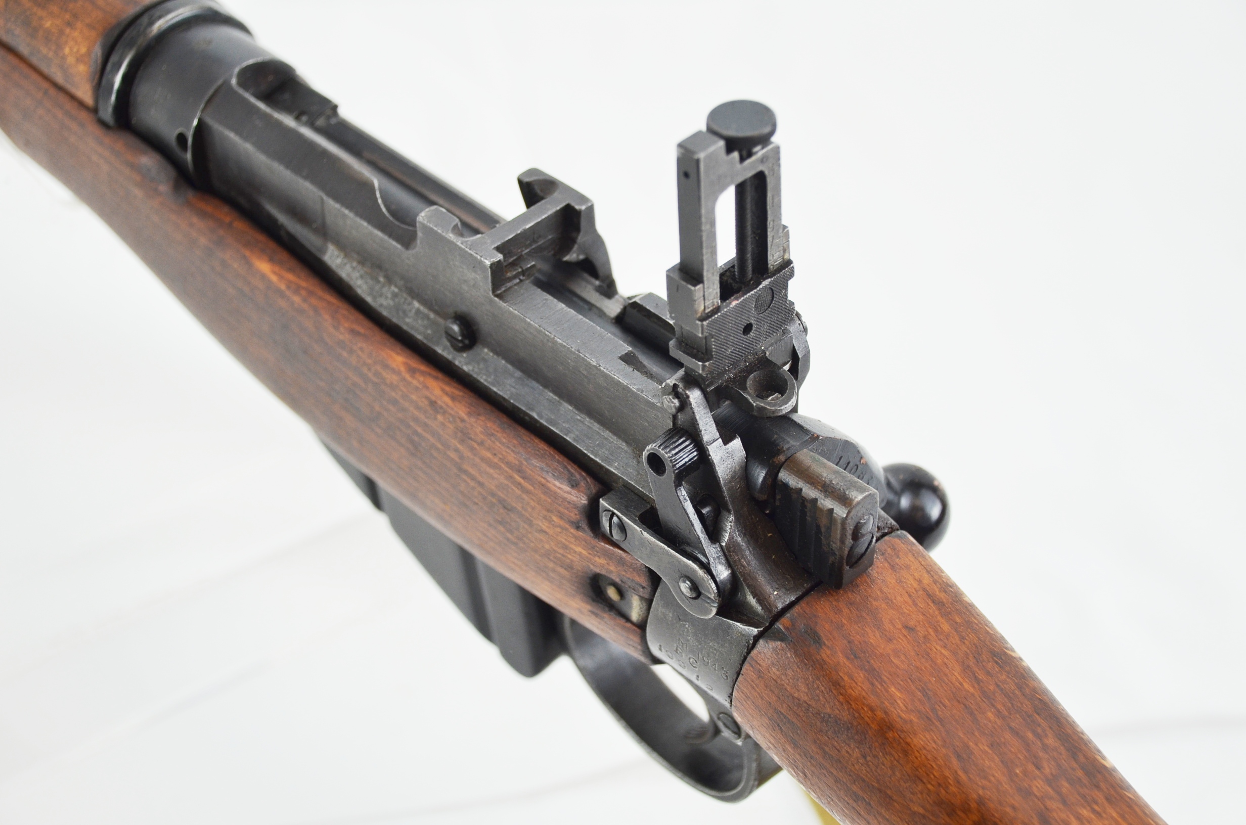 Original WW2 Lee-Enfield Rifle No.4 MK1 with Spike Bayonet - Image 16