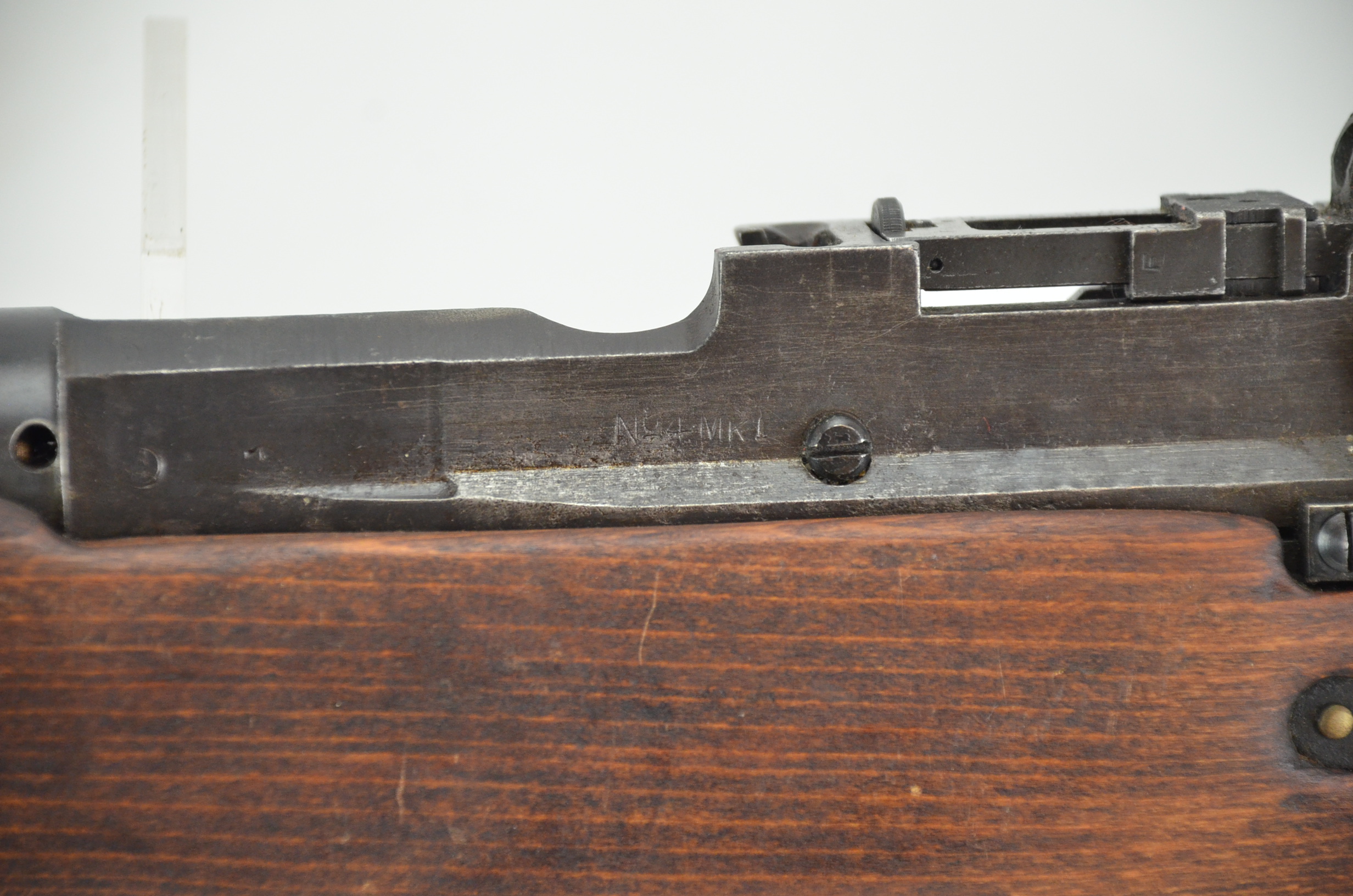 Original WW2 Lee-Enfield Rifle No.4 MK1 with Spike Bayonet - Image 9