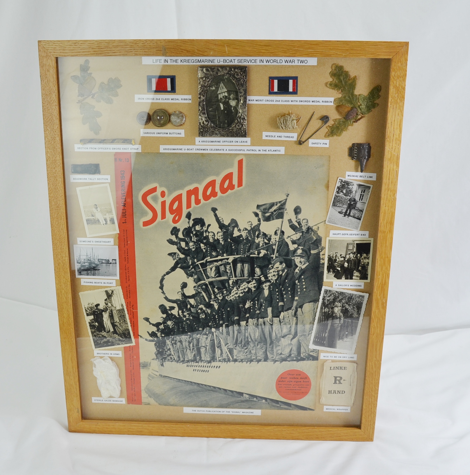 Assortment of Items from the WW2 Kriegsmarine U-boat service