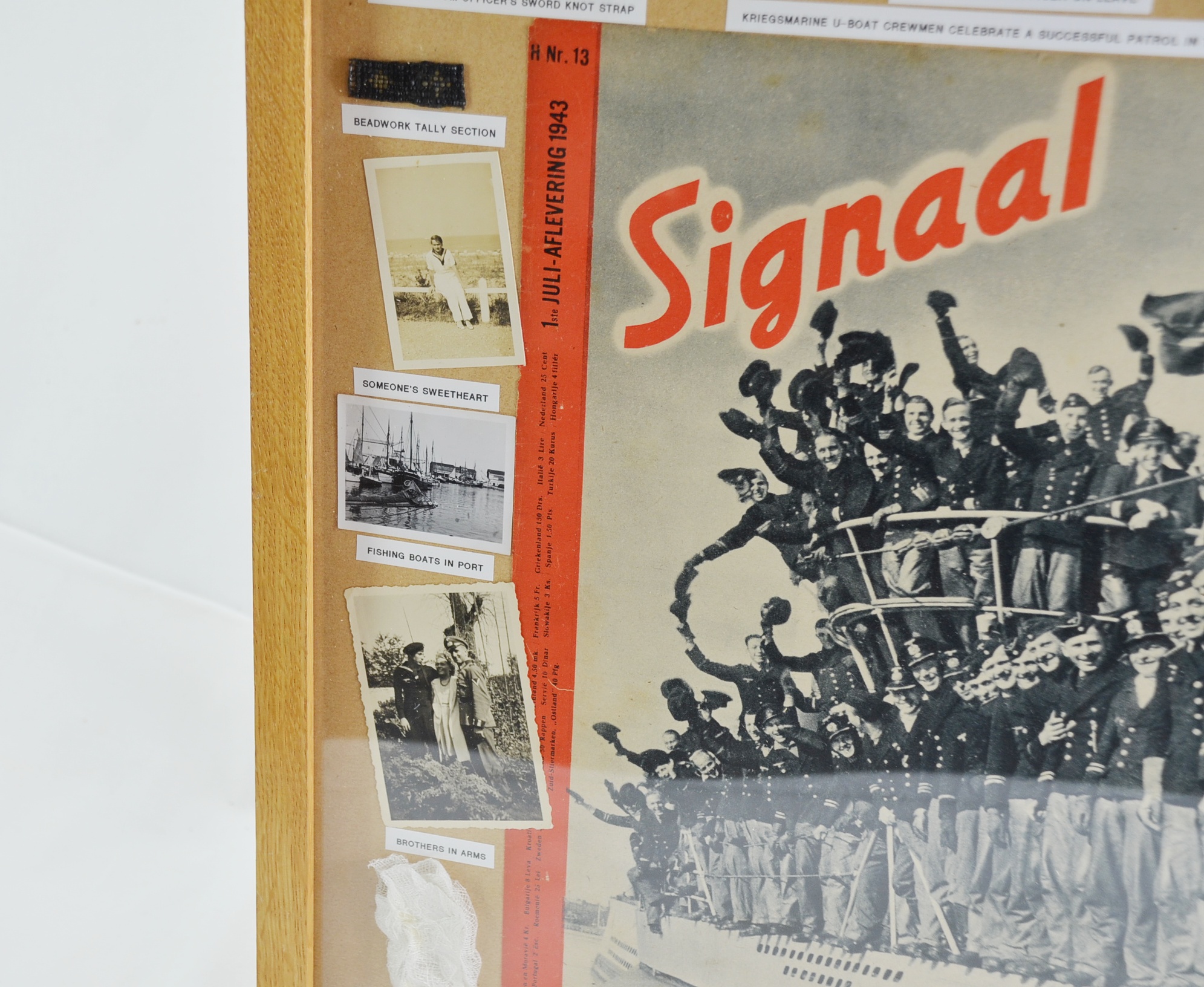 Assortment of Items from the WW2 Kriegsmarine U-boat service - Image 4