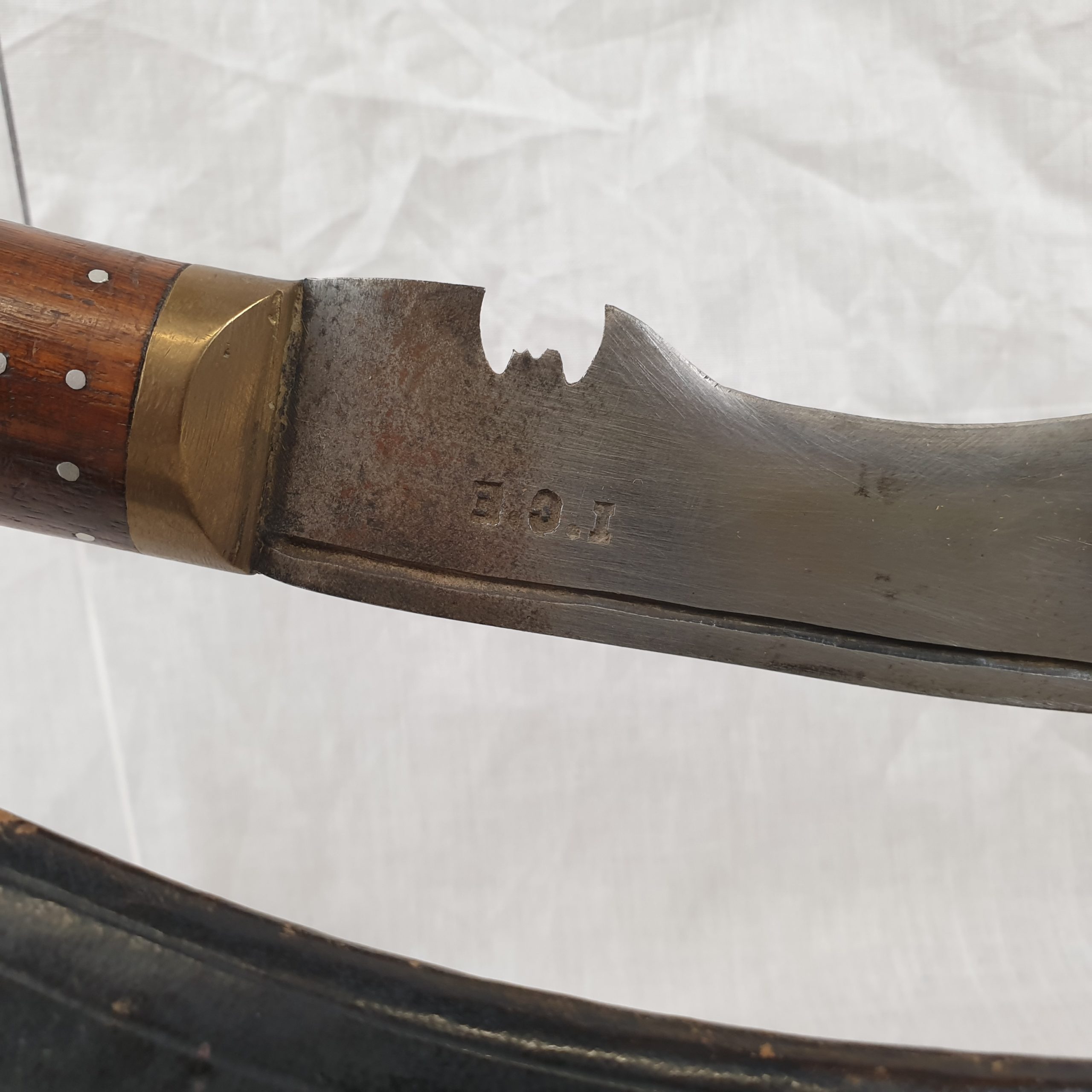 Kukri In Leather Scabbard - Image 4
