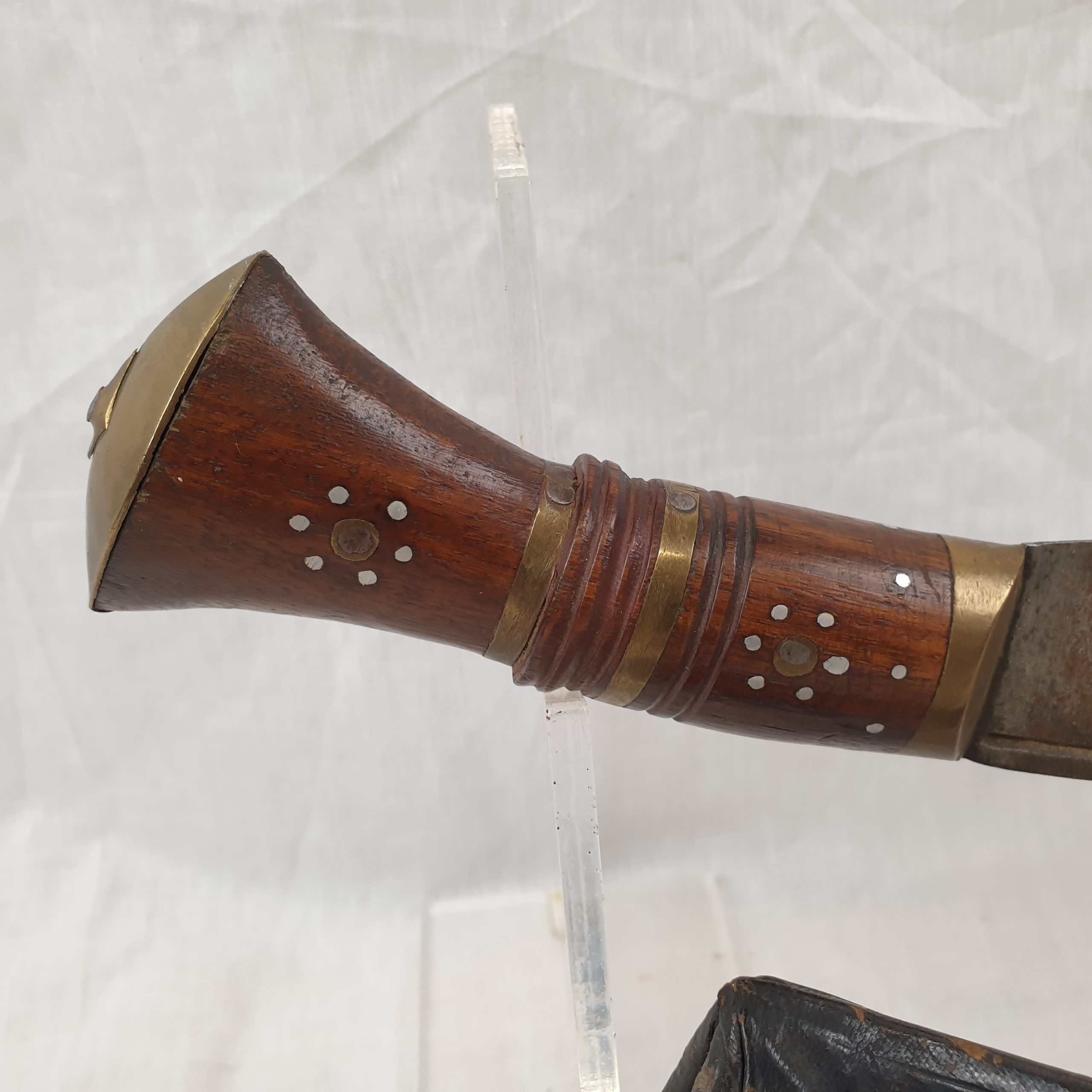 Kukri In Leather Scabbard - Image 3