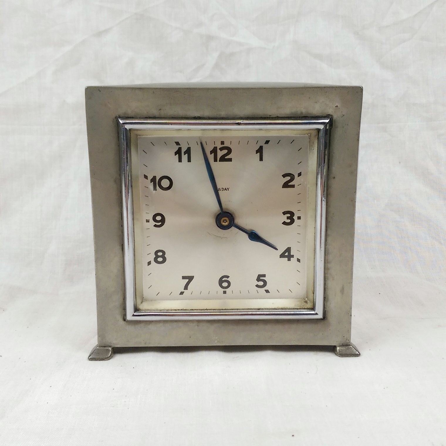 Early 20th Century Liberty Tudric Pewter Mantle Clock