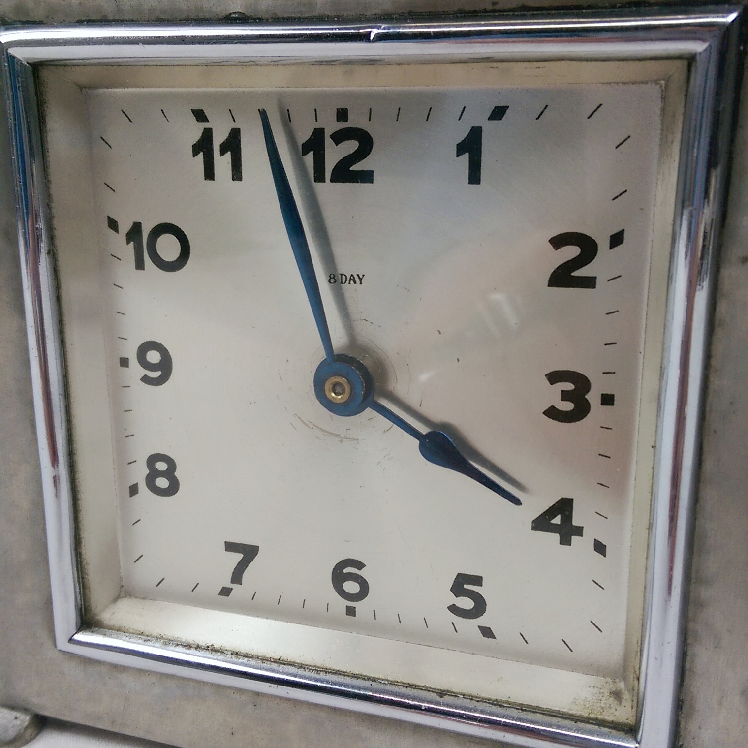 Early 20th Century Liberty Tudric Pewter Mantle Clock - Image 4