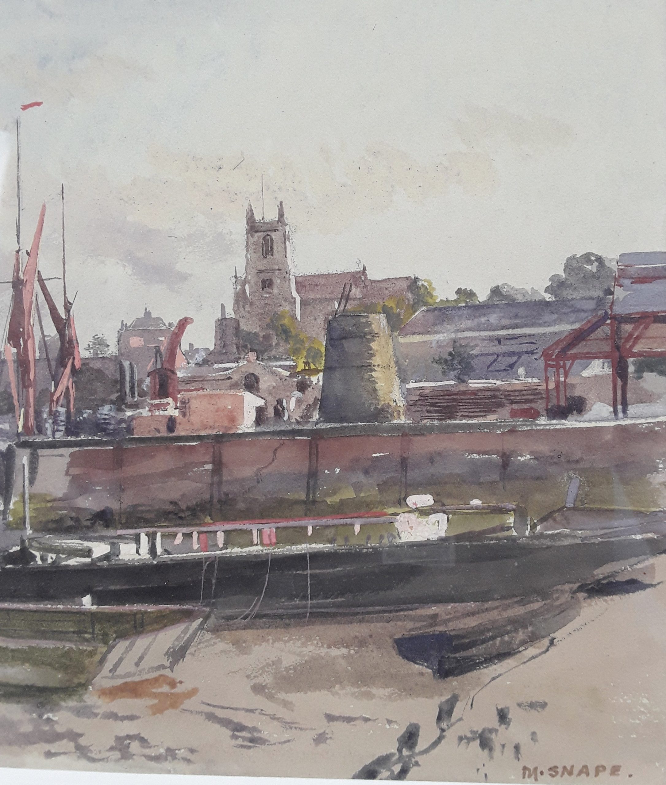Martin Snape (1852-1930) - Watercolour Of Chatham, Kent - Image 3