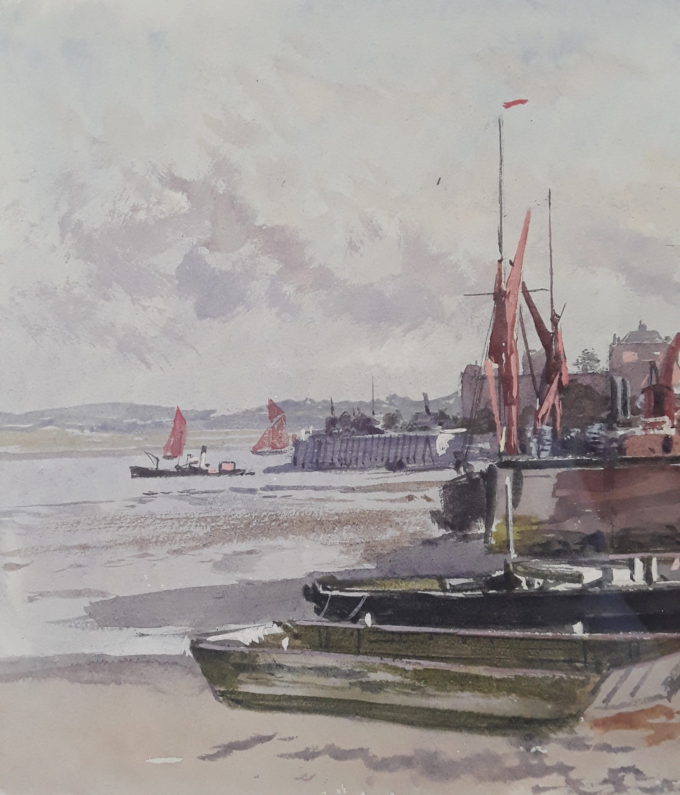 Martin Snape (1852-1930) - Watercolour Of Chatham, Kent - Image 2