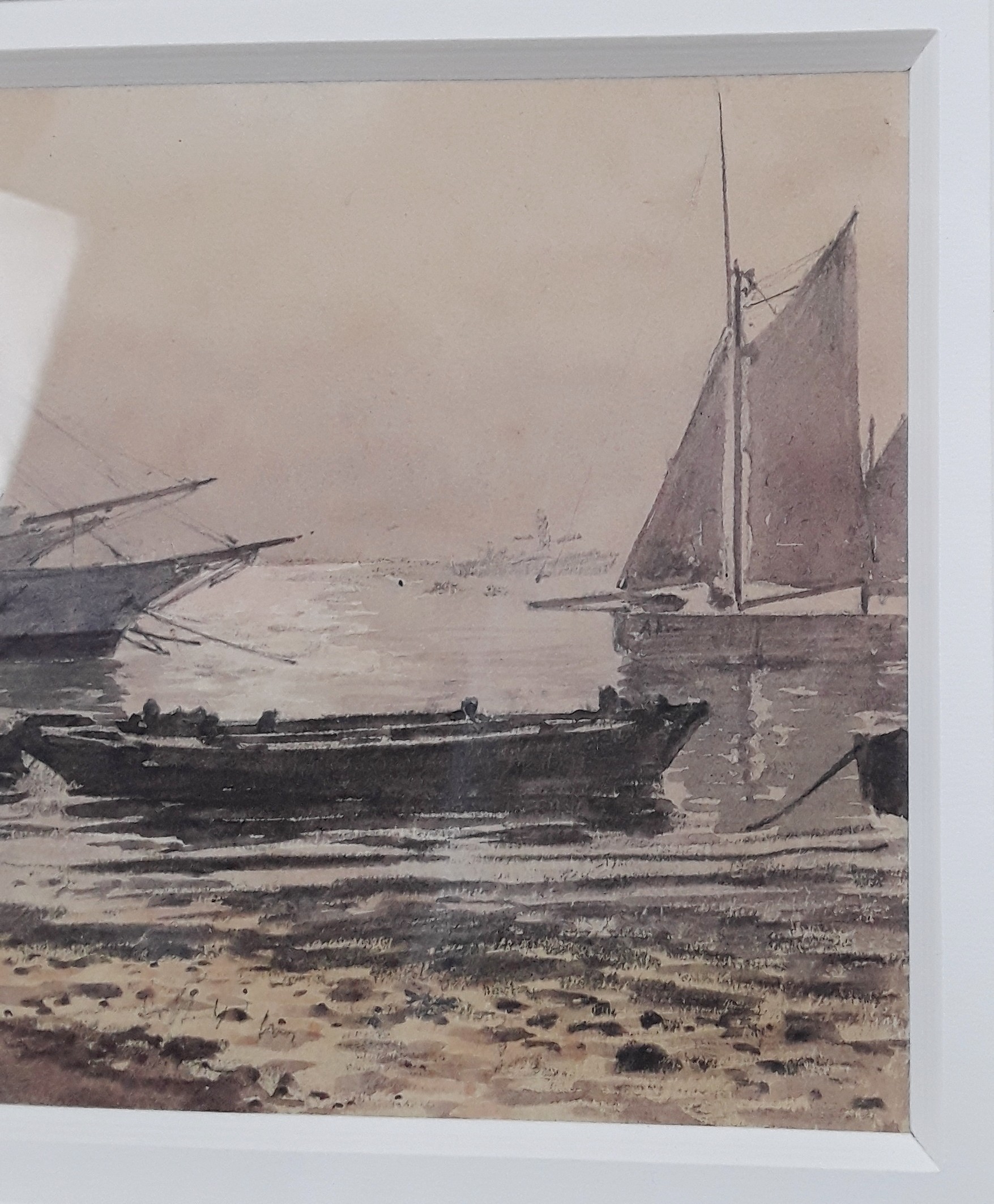 Martin Snape (1852-1930) - Watercolour of Portsmouth Harbour - Image 4