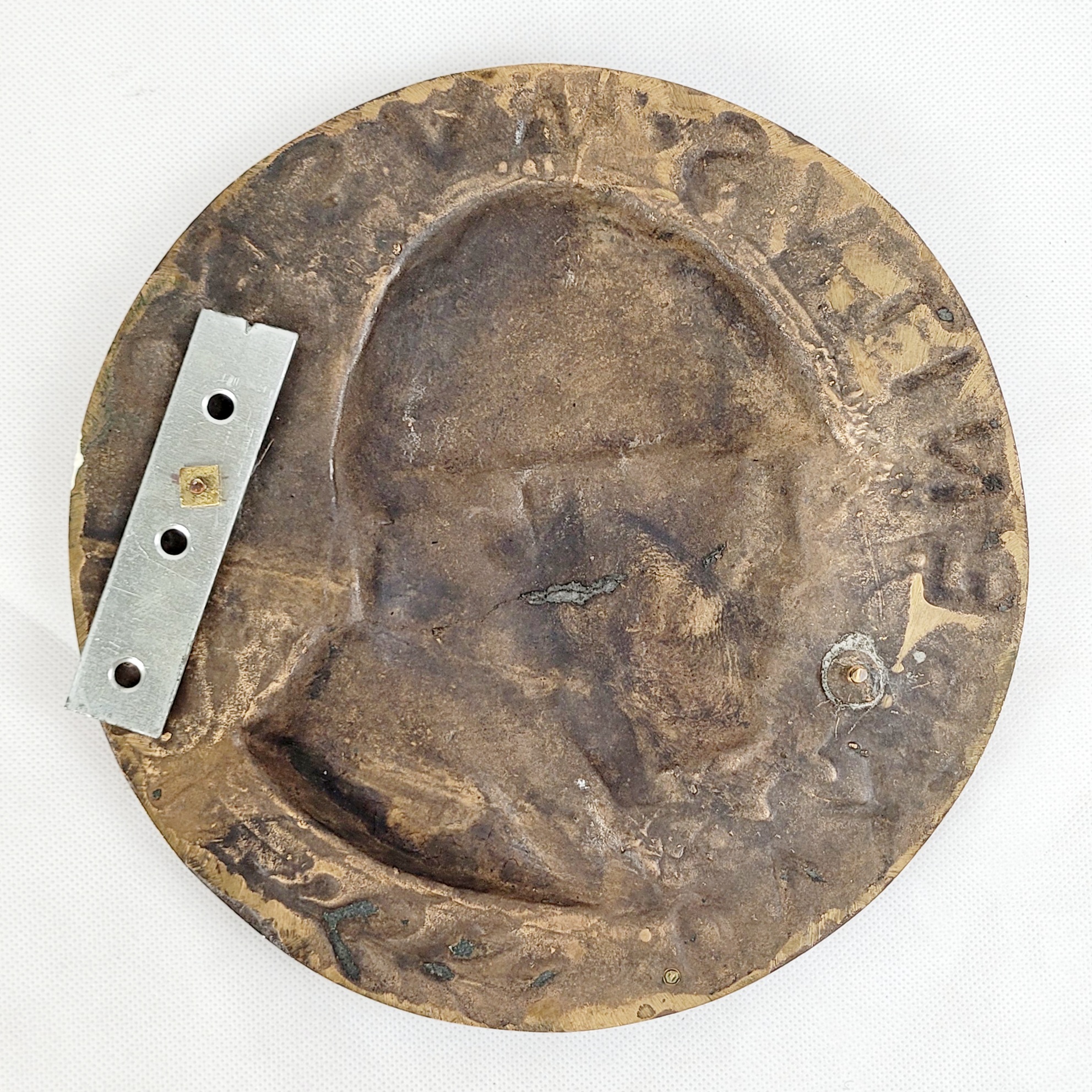 Benito Mussolini Bronze Plaque - Image 2