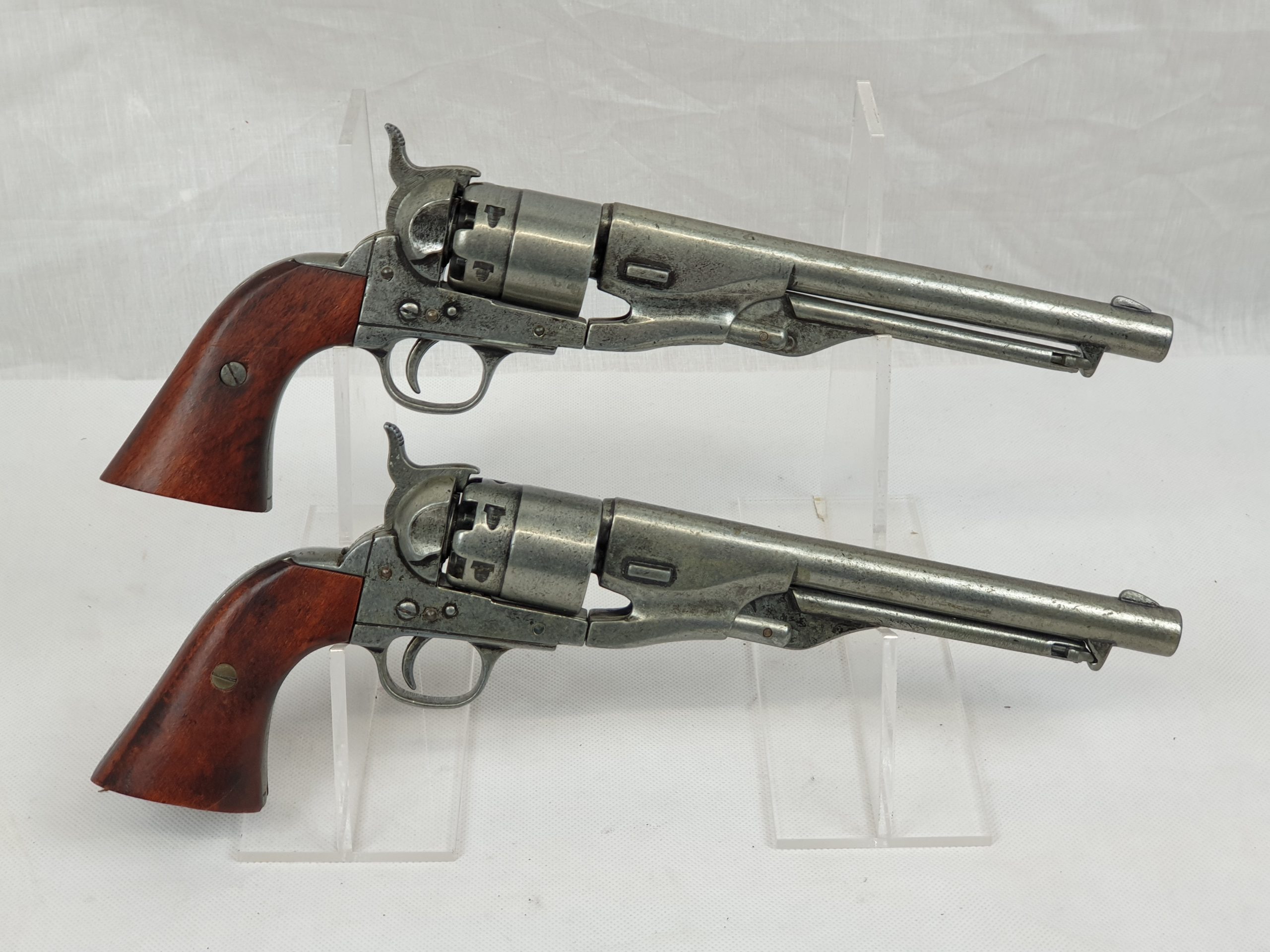 Pair Of BKA 218 Colt Army Copy Movie Prop Revolvers - Image 2