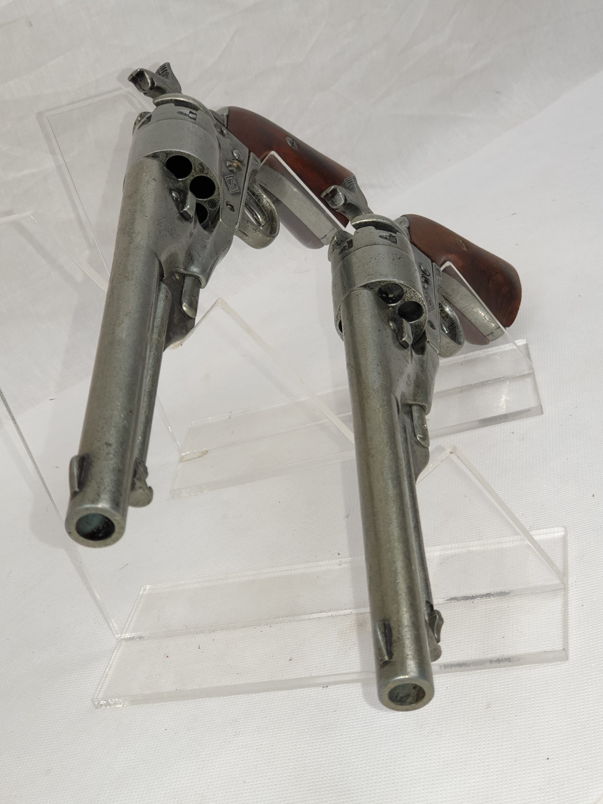 Pair Of BKA 218 Colt Army Copy Movie Prop Revolvers - Image 5
