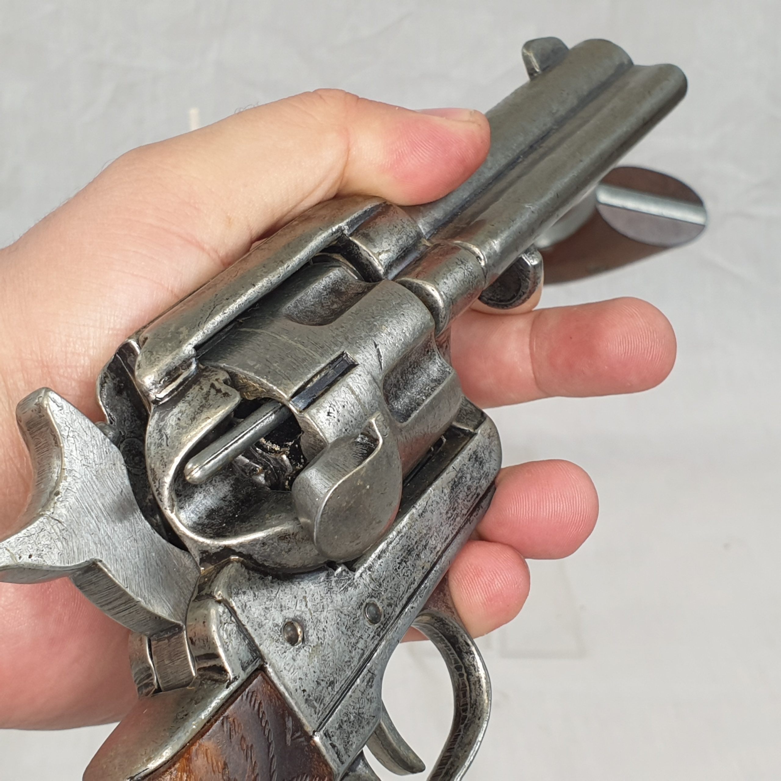 Pair Of BKA 218 Remington Copy Movie Prop Revolvers - Image 6