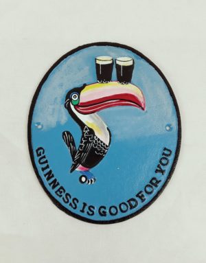 Guinness Repro Cast Metal Advertising Sign