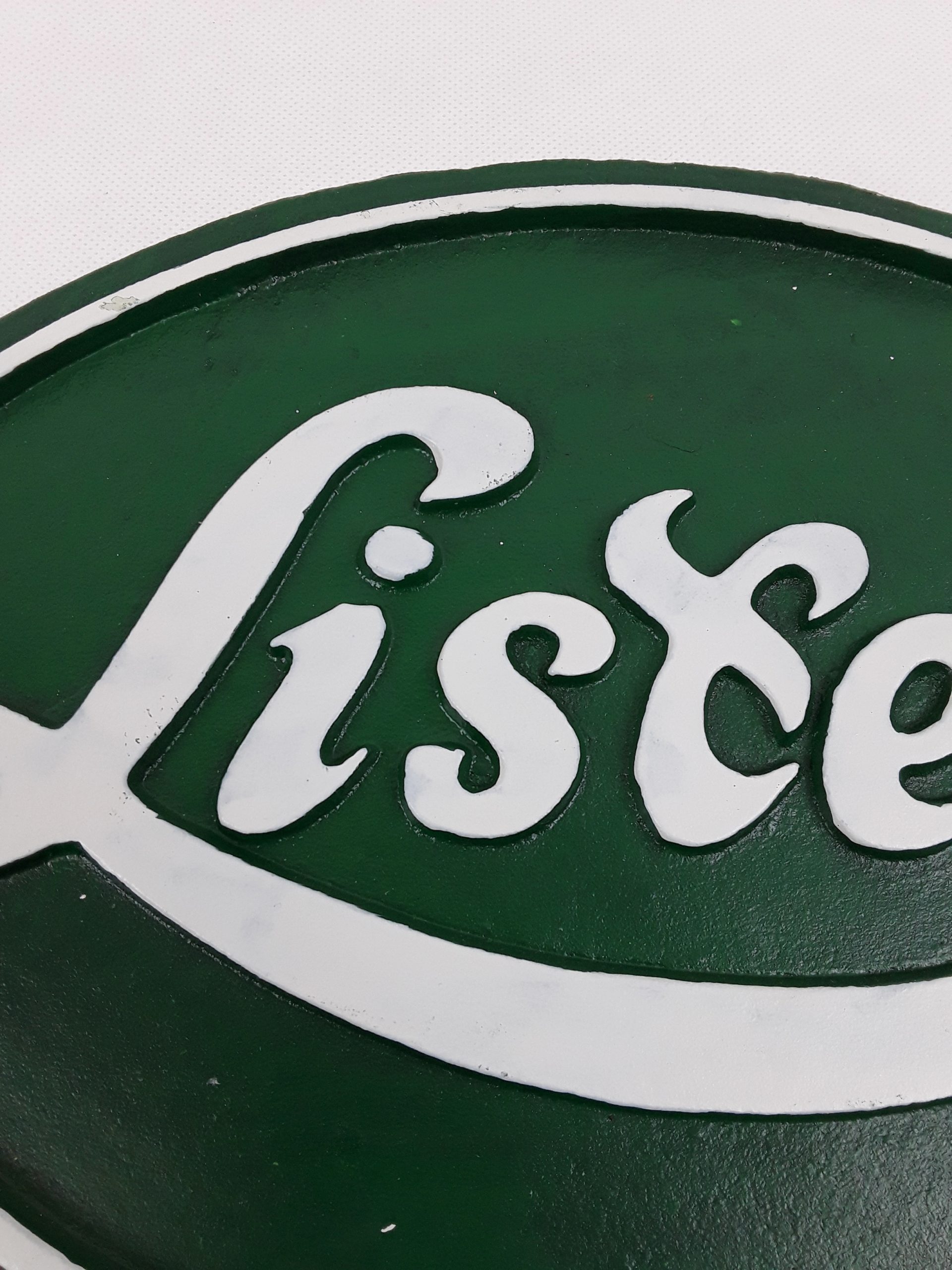 Lister Engines Repro Cast Metal Advertising Sign - Image 2