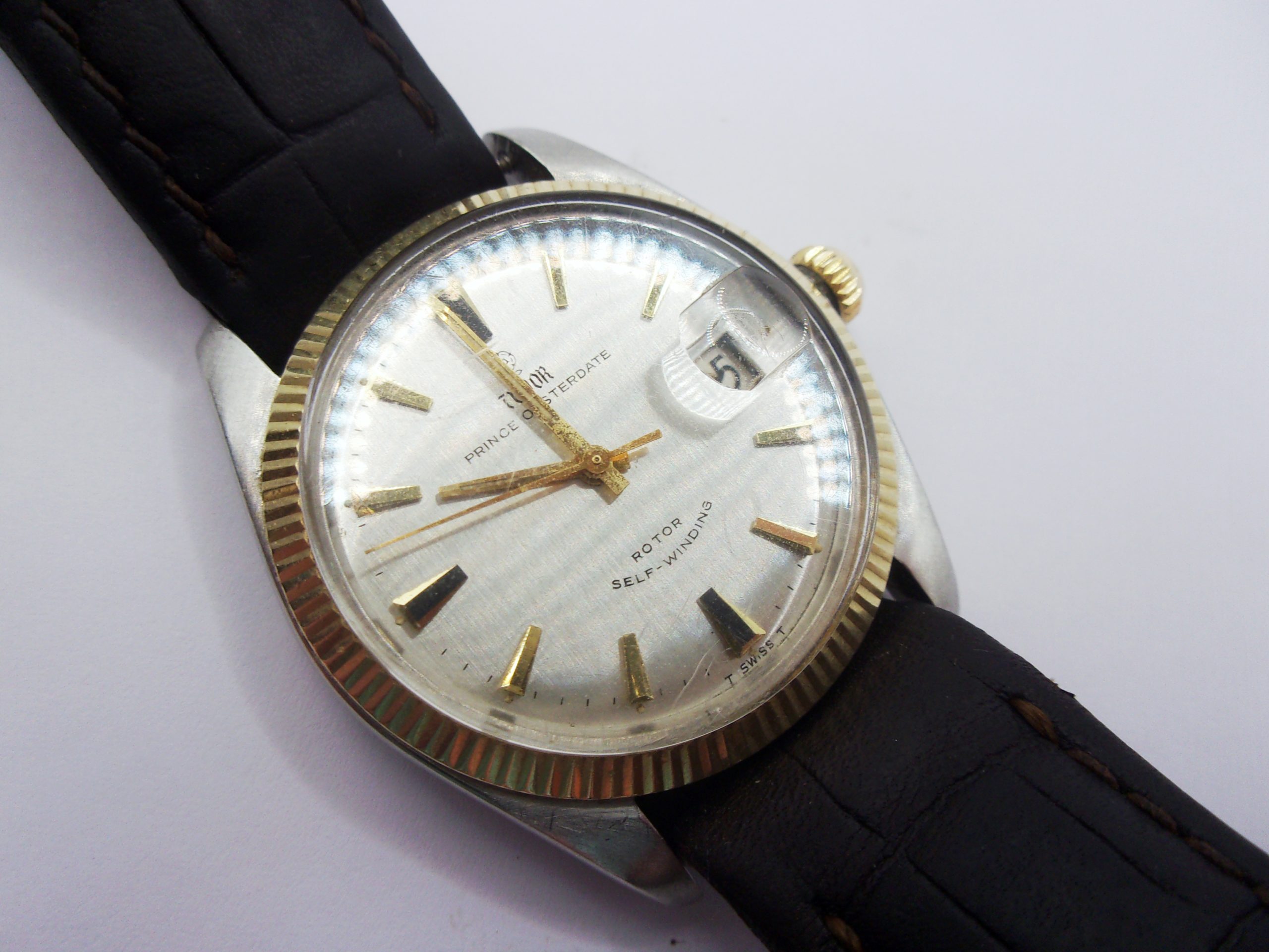 Tudor Prince Oyster Date Watch With Original Strap - Image 3