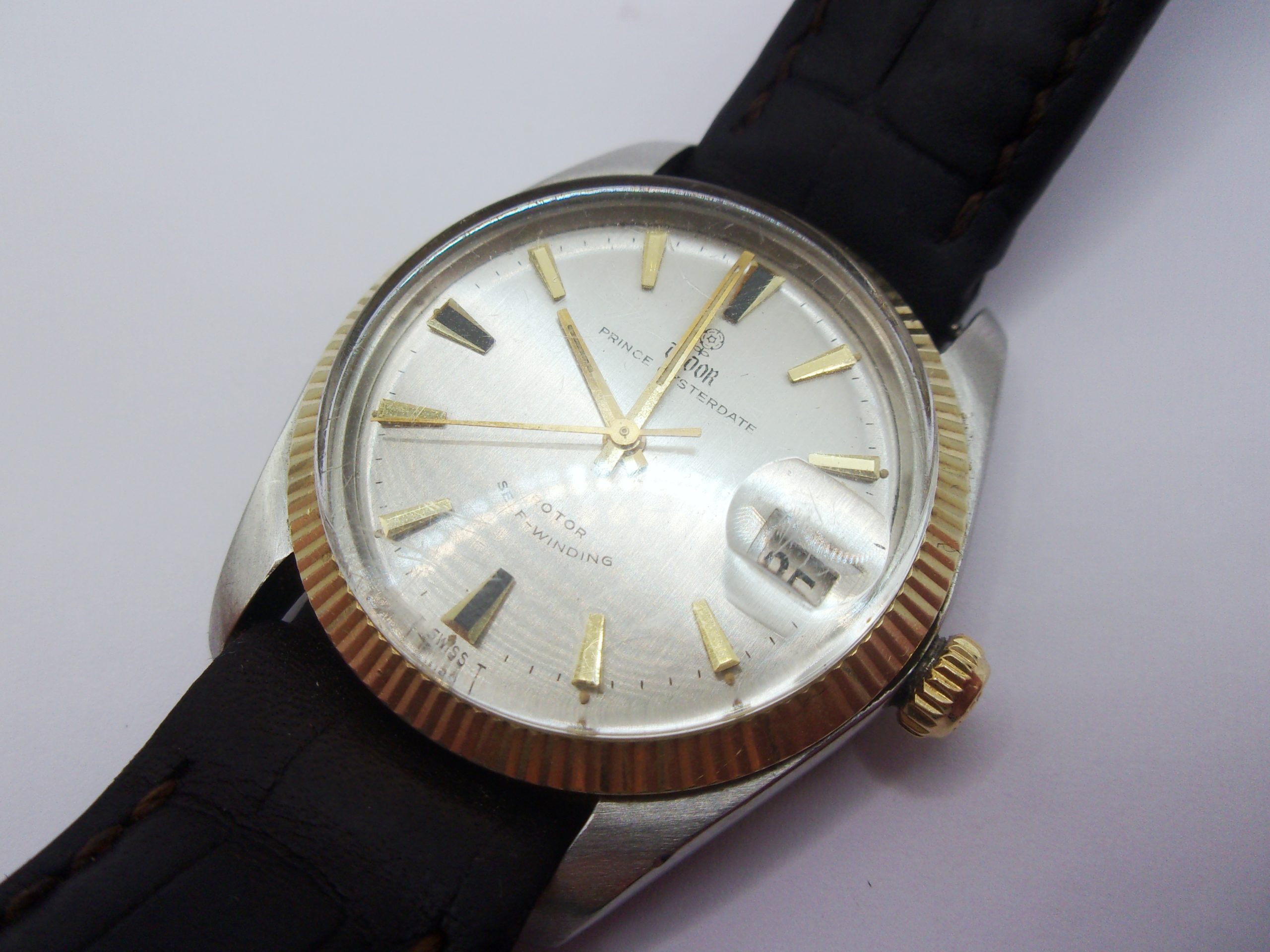 Tudor Prince Oyster Date Watch With Original Strap - Image 2