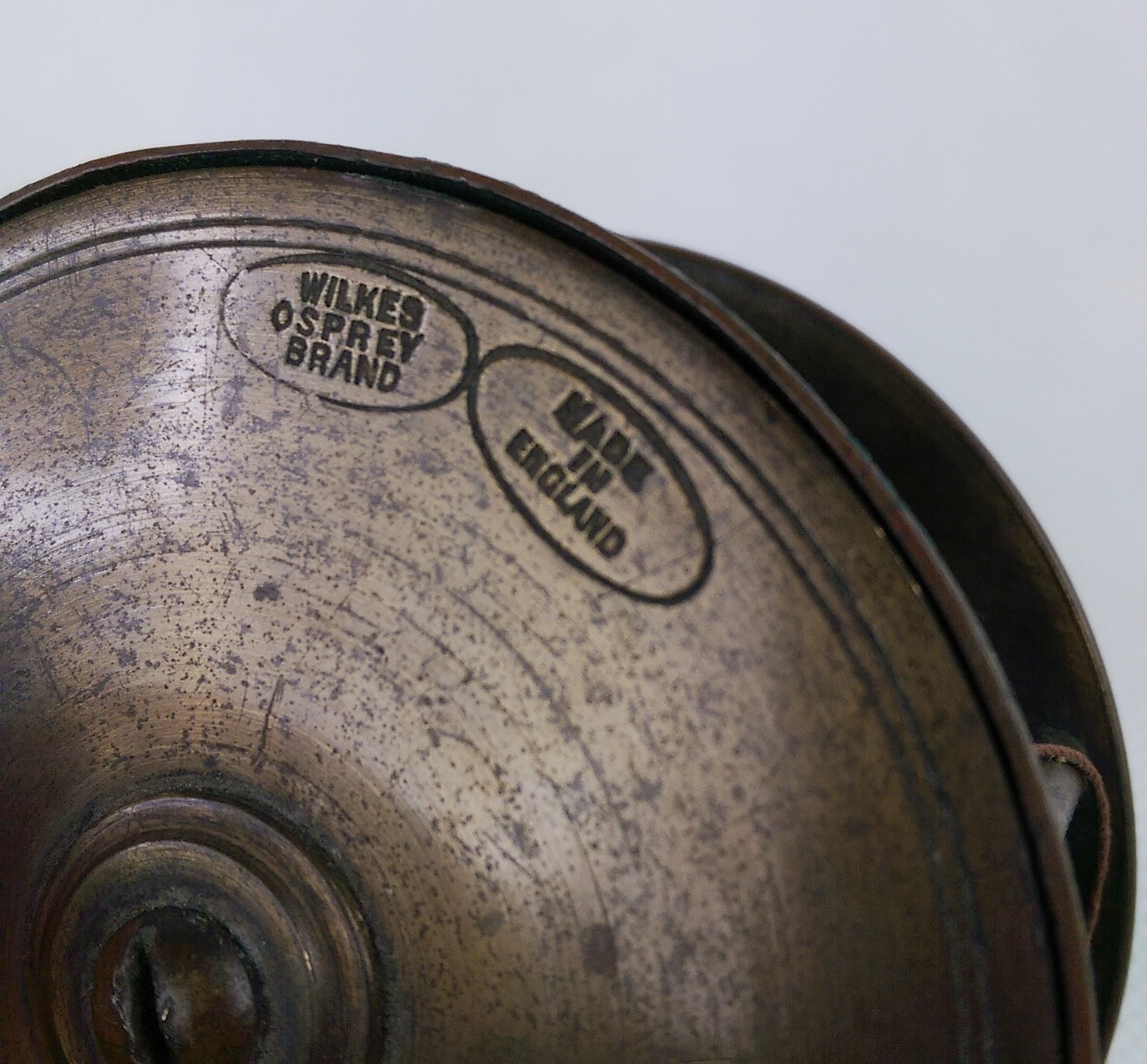 Vintage Wilkes Osprey Brand Fly Fishing Reel - Image 3