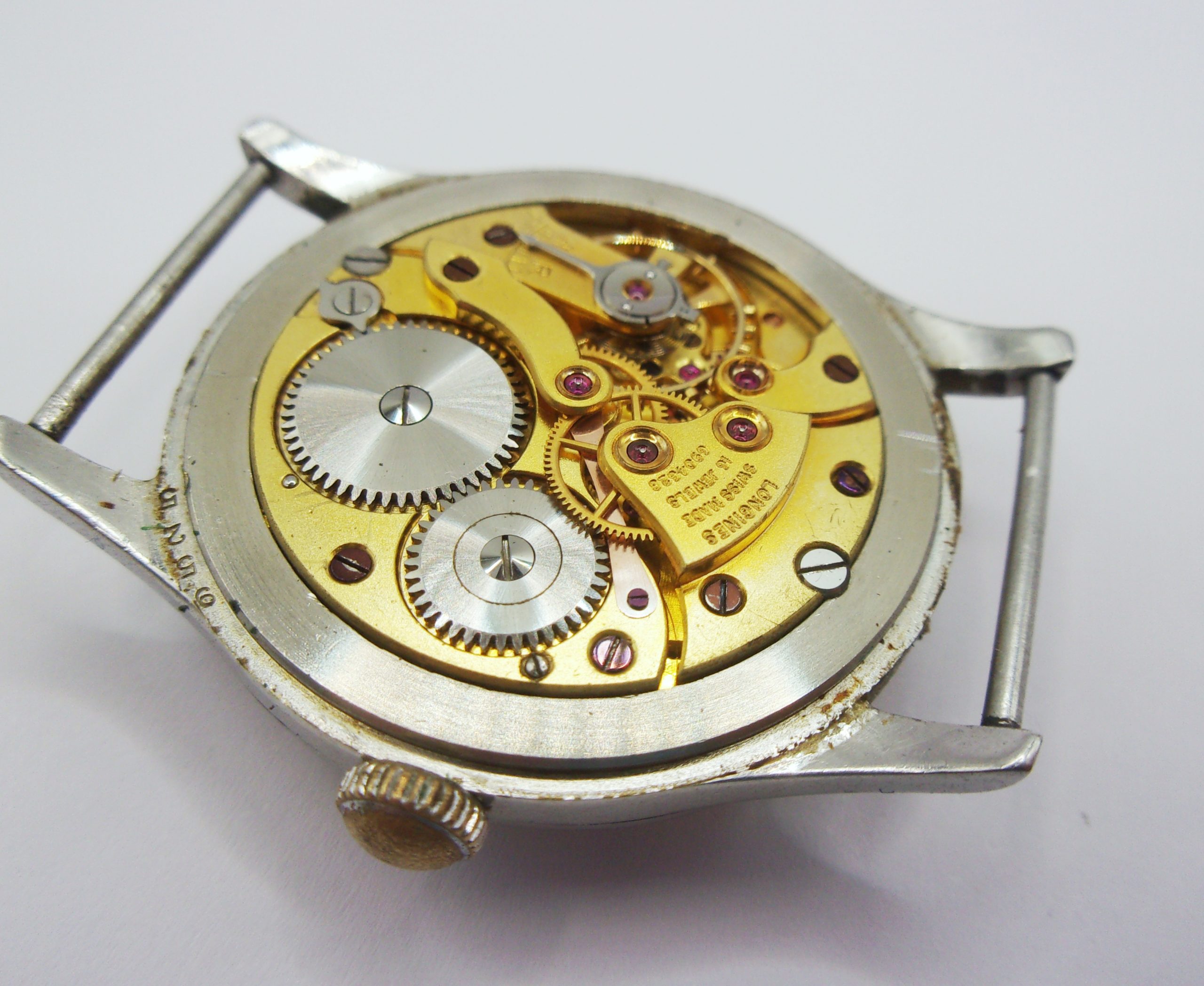 WW2 Longines CAL.12L Military Watch - Image 7