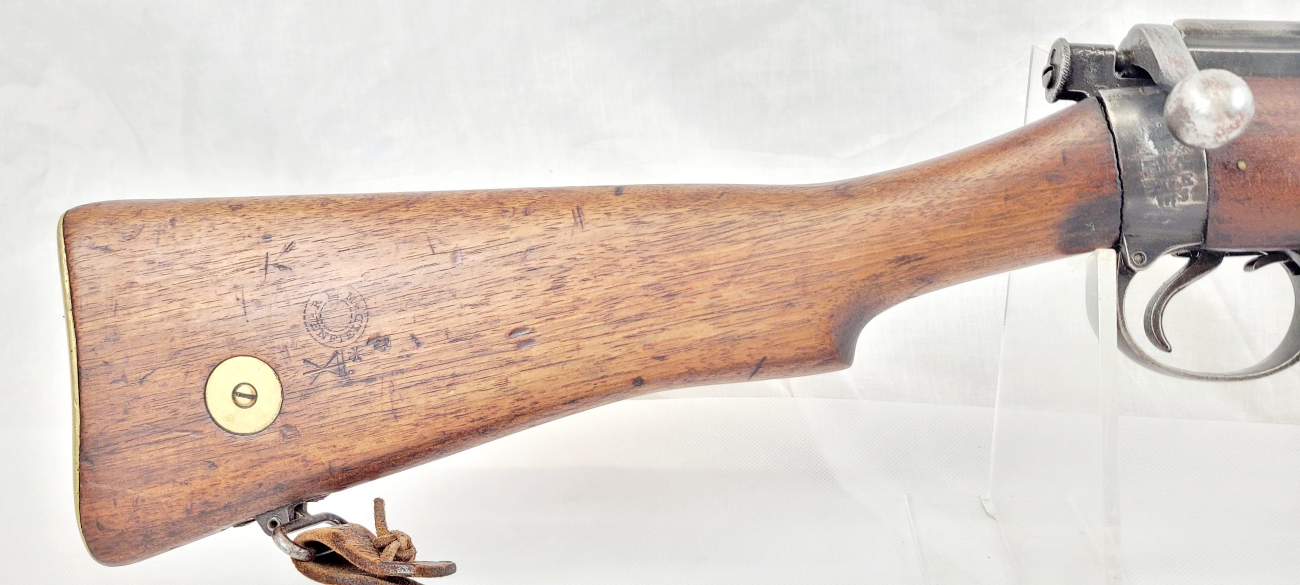 1915 Dated SMLE No.1 Mk3* Bolt Action Rifle With Original Leather Sling - Image 2