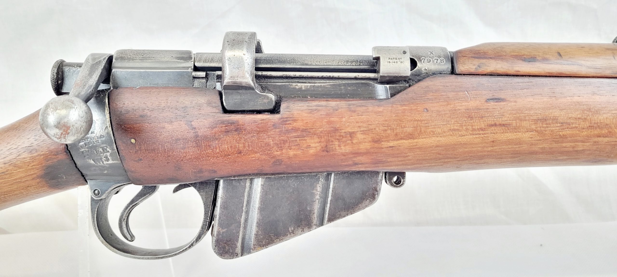1915 Dated SMLE No.1 Mk3* Bolt Action Rifle With Original Leather Sling - Image 3