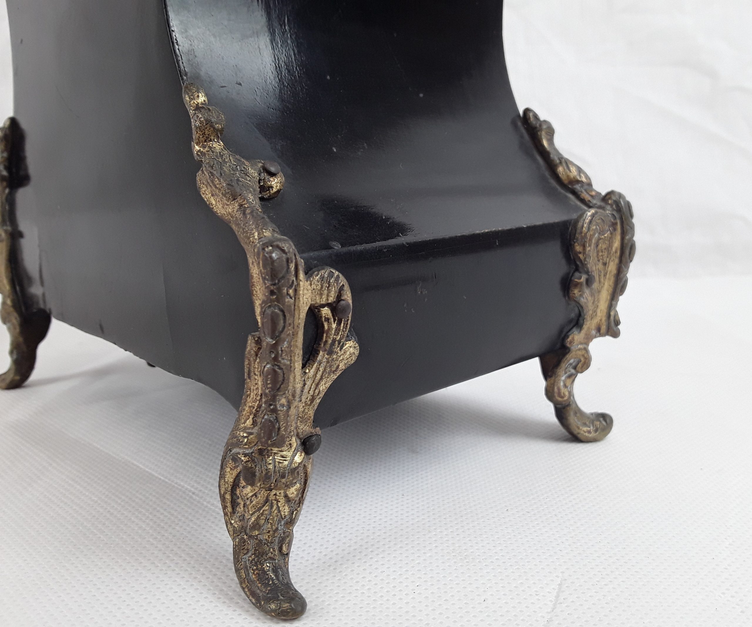19th Century Striking French Boulle Work Mantel Clock 8 Day Movement By Samuel Marti - Image 10