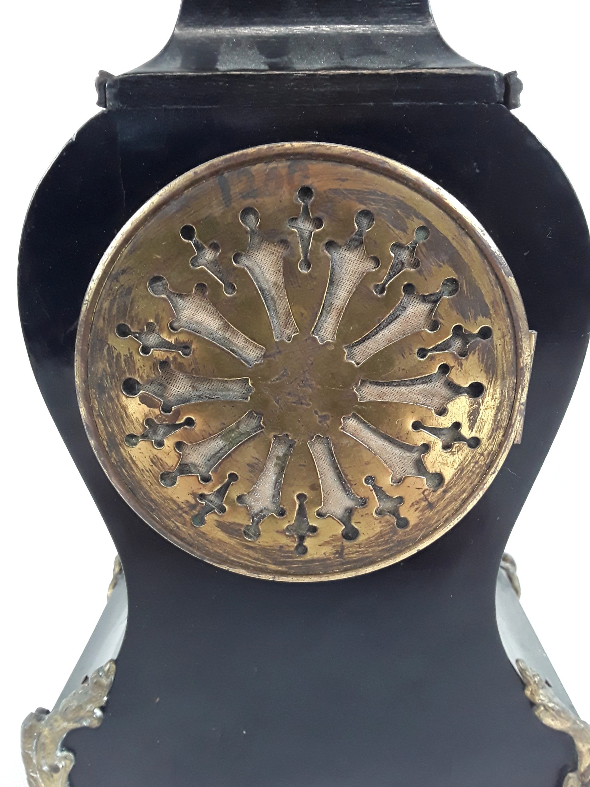 19th Century Striking French Boulle Work Mantel Clock 8 Day Movement By Samuel Marti - Image 13