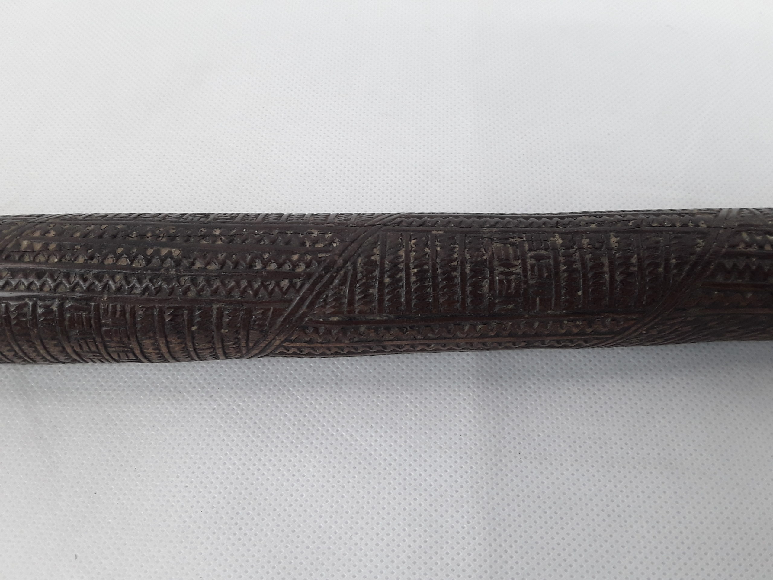 19th Century Tongan Ironwood Aku Pouai Pole Club - Image 2