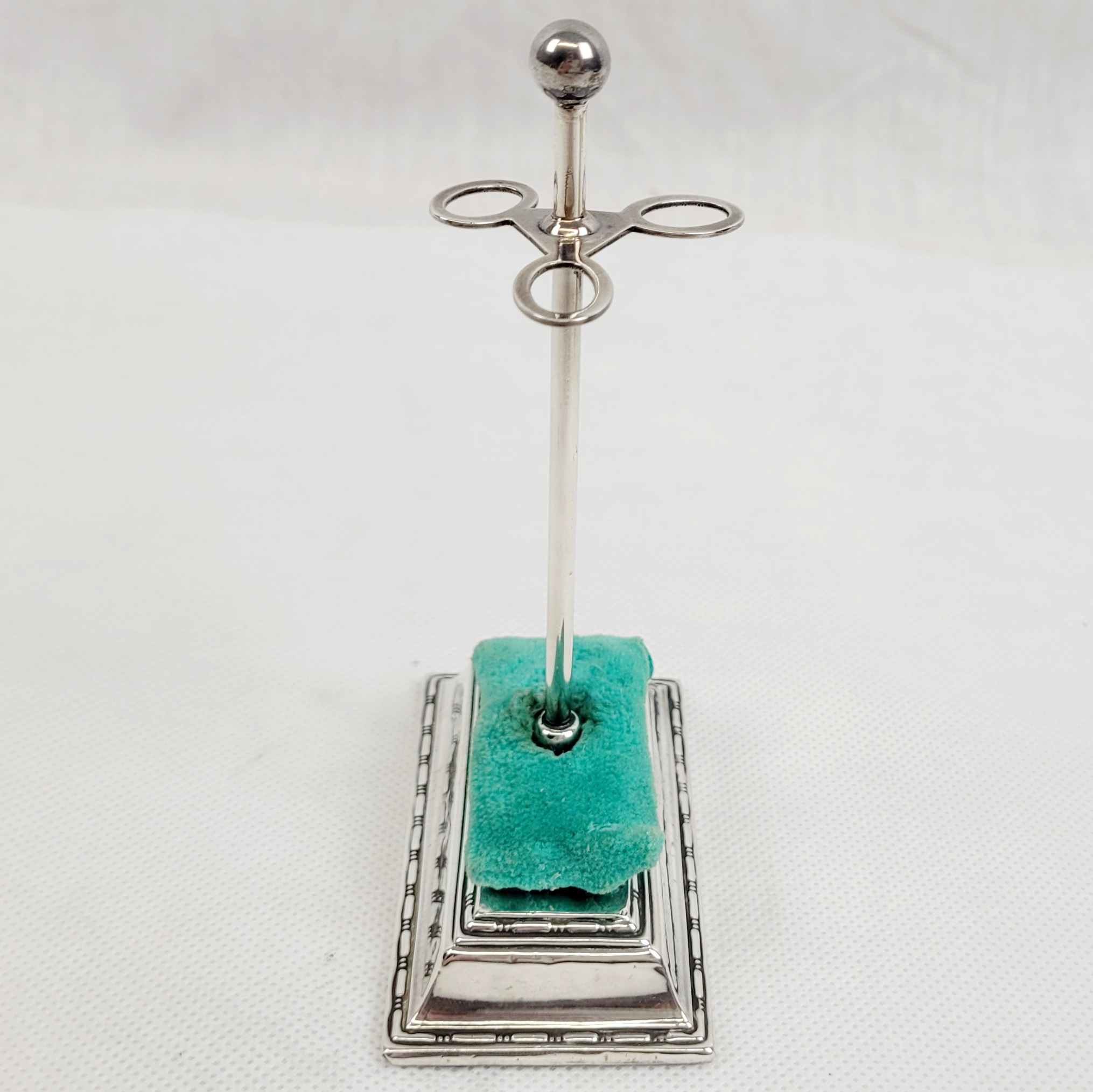 Birmingham Silver 1919 Hat Pin Holder - Image 4