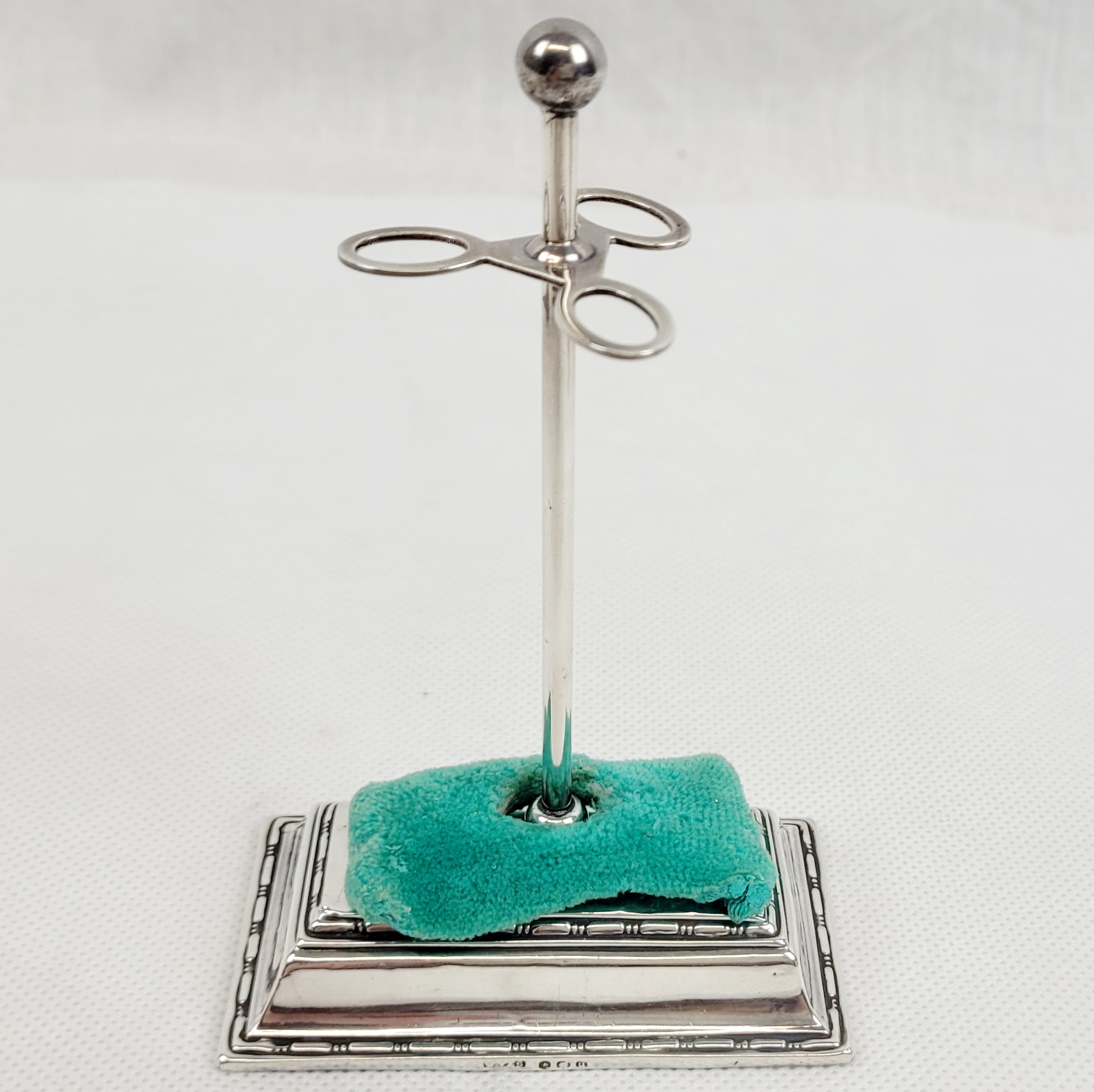 Birmingham Silver 1919 Hat Pin Holder