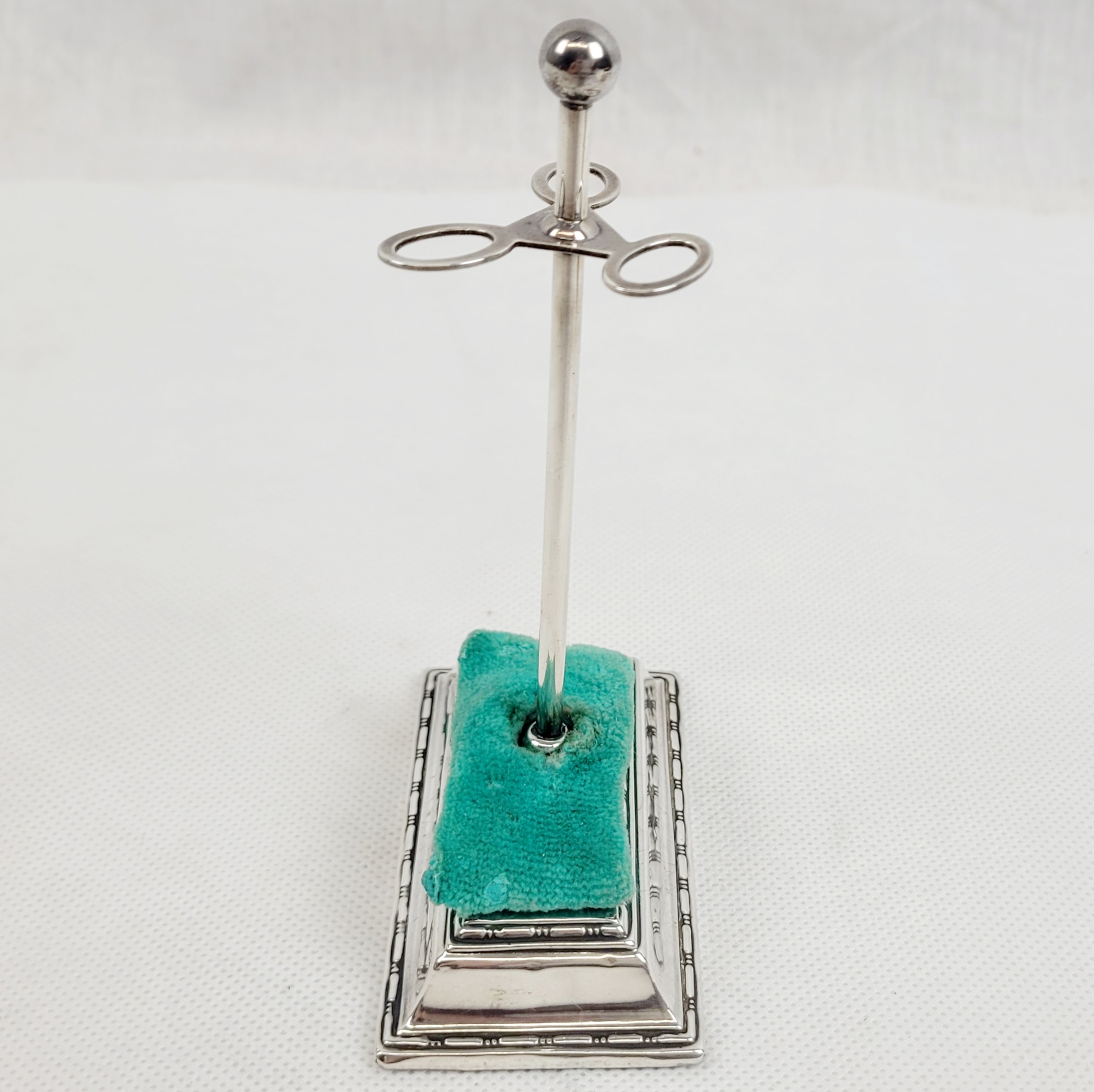 Birmingham Silver 1919 Hat Pin Holder - Image 3
