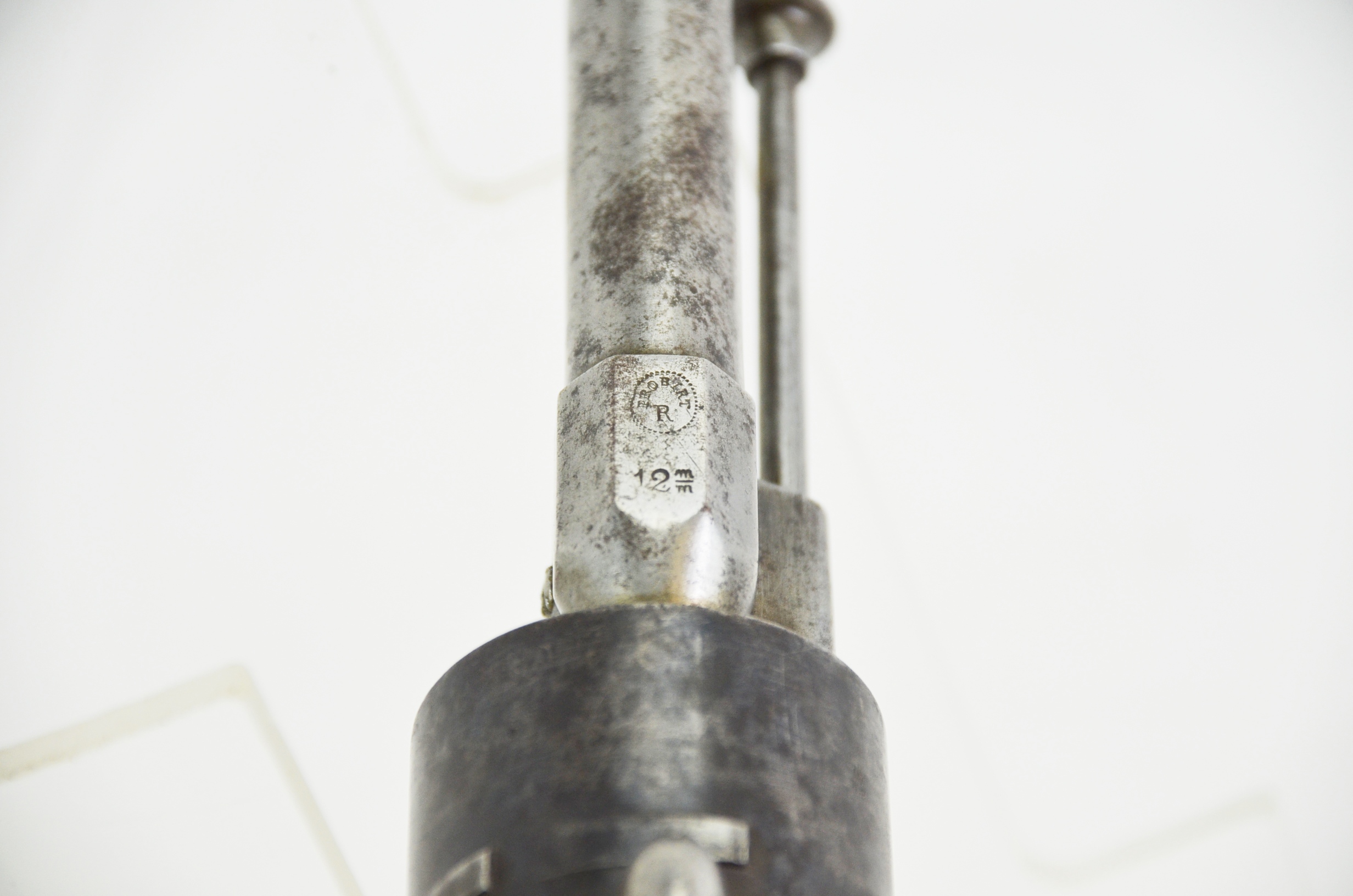 A German 6 shot 12mm Lefaucheux double action pinfire revolver, number 18868, c 1865. - Image 6