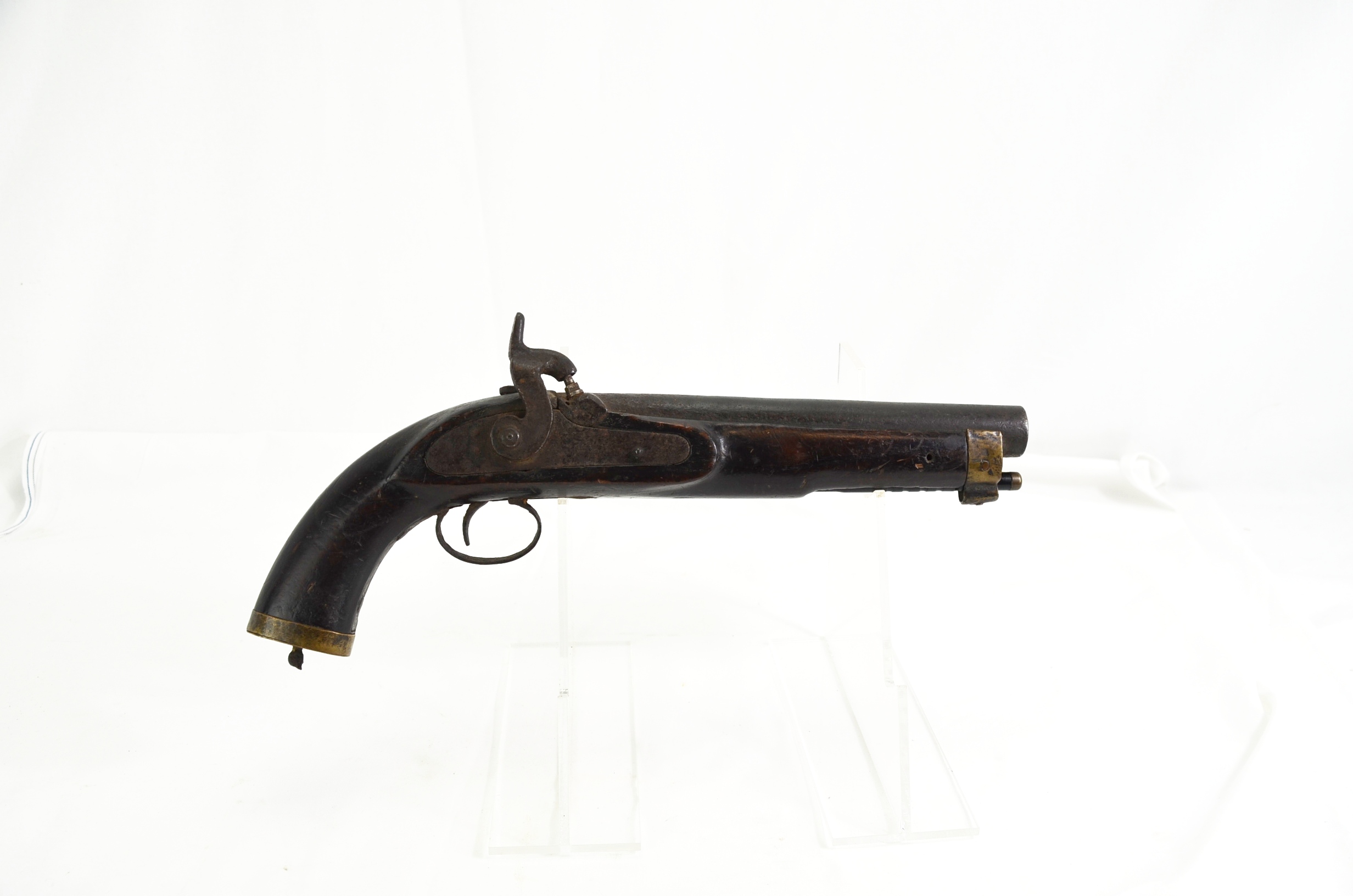 Large 2cm Bore Percussion Manstopper 19th Century Pistol