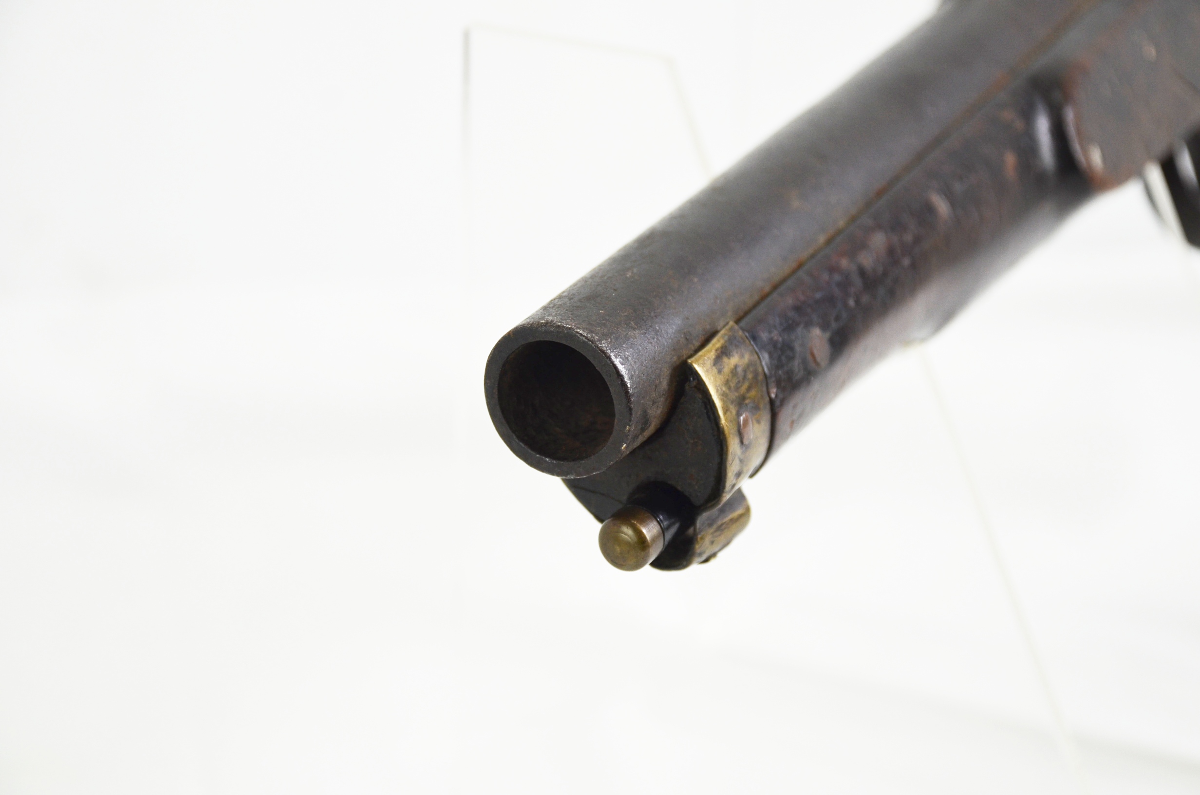 Large 2cm Bore Percussion Manstopper 19th Century Pistol - Image 4
