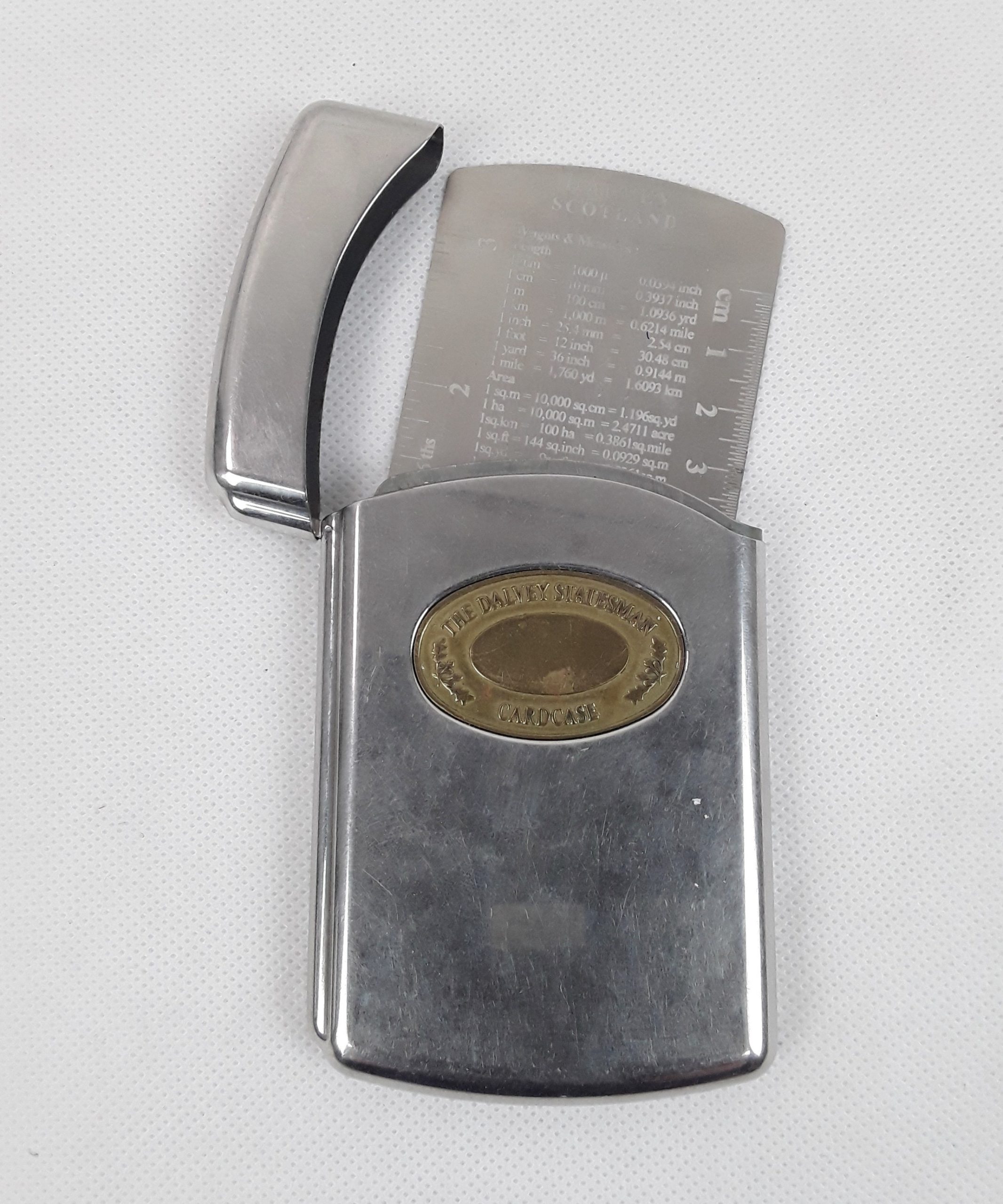 Dalvey Steel Business Card Case